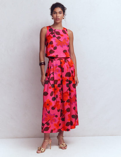 Occasion Shell Top-Multi, Elaborate Bloom-6