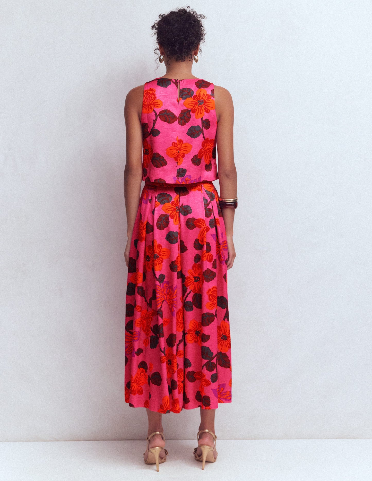 Occasion Shell Top-Multi, Elaborate Bloom