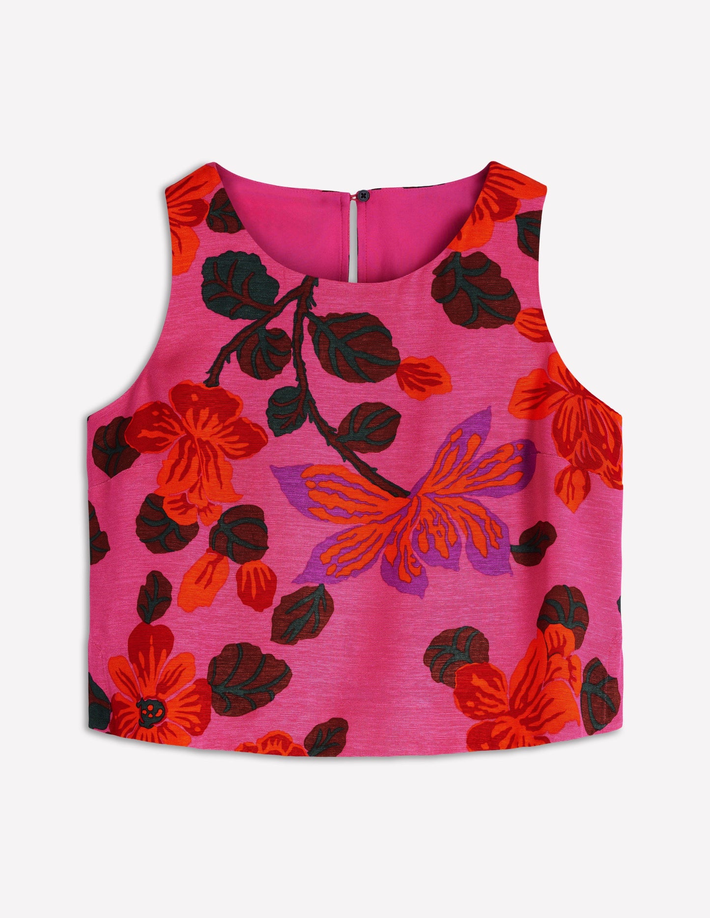 Occasion Shell Top-Multi, Elaborate Bloom