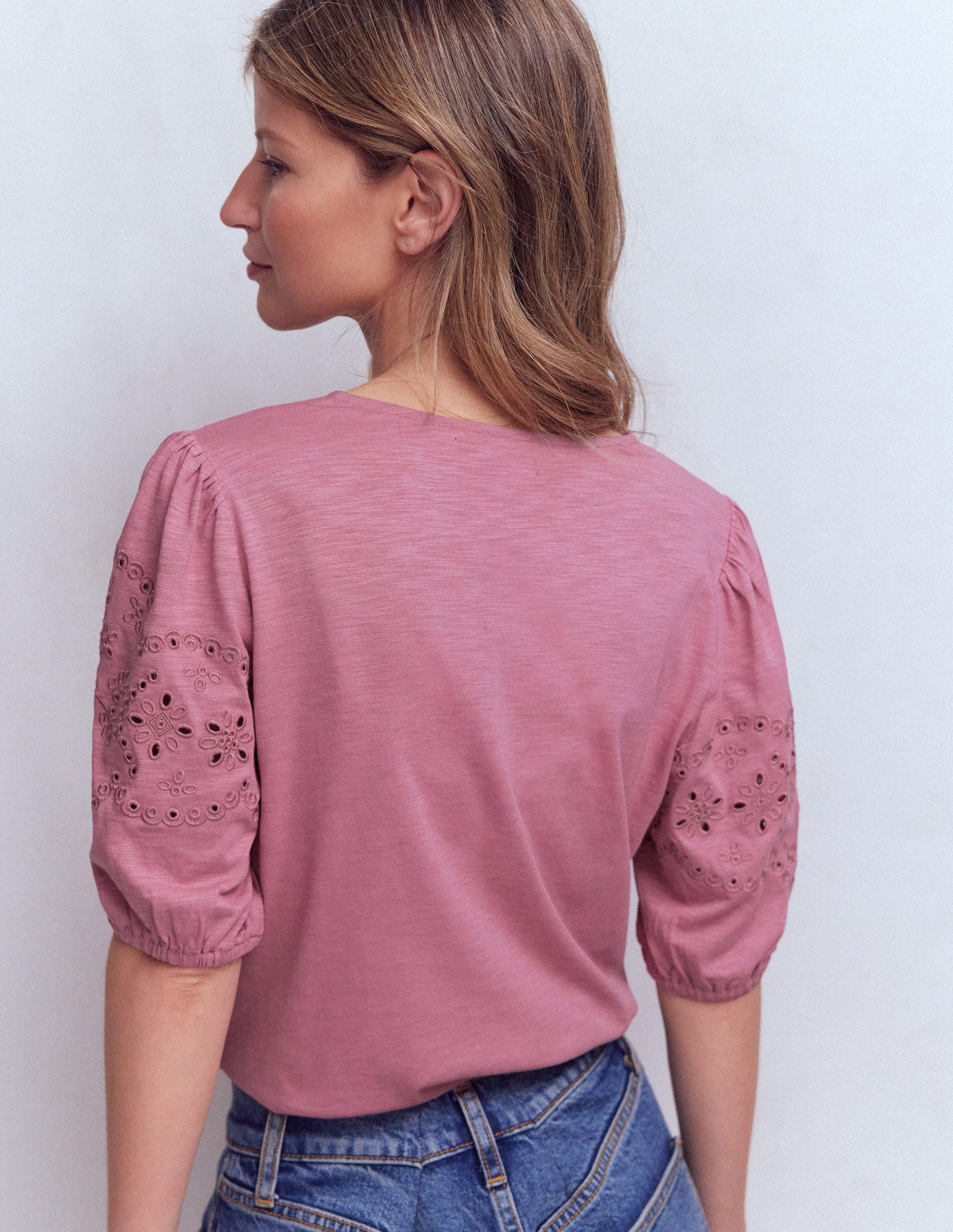 Ada Broderie Mix Top-Lilas-3