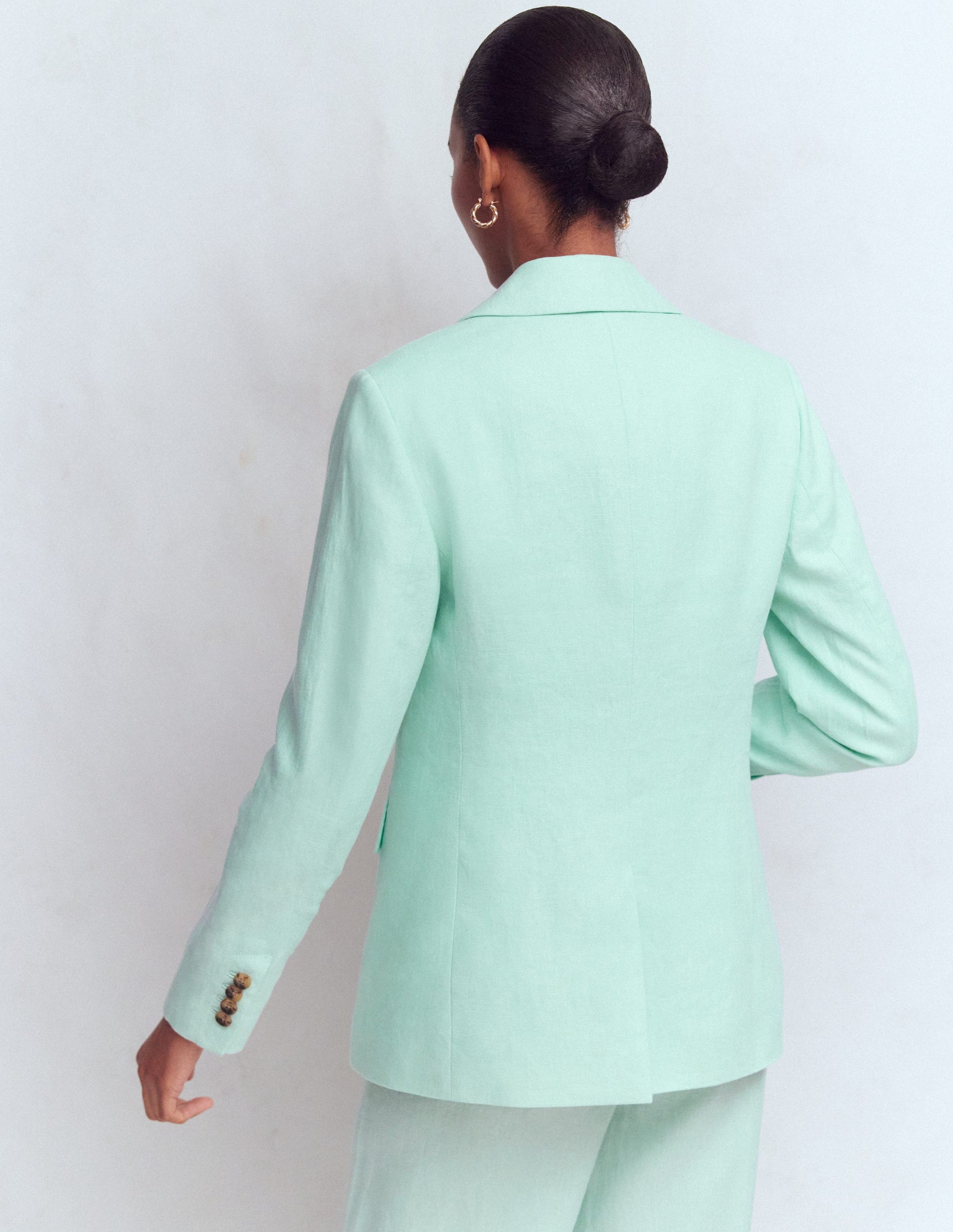 Stamford Linen Blazer-Spearmint-3