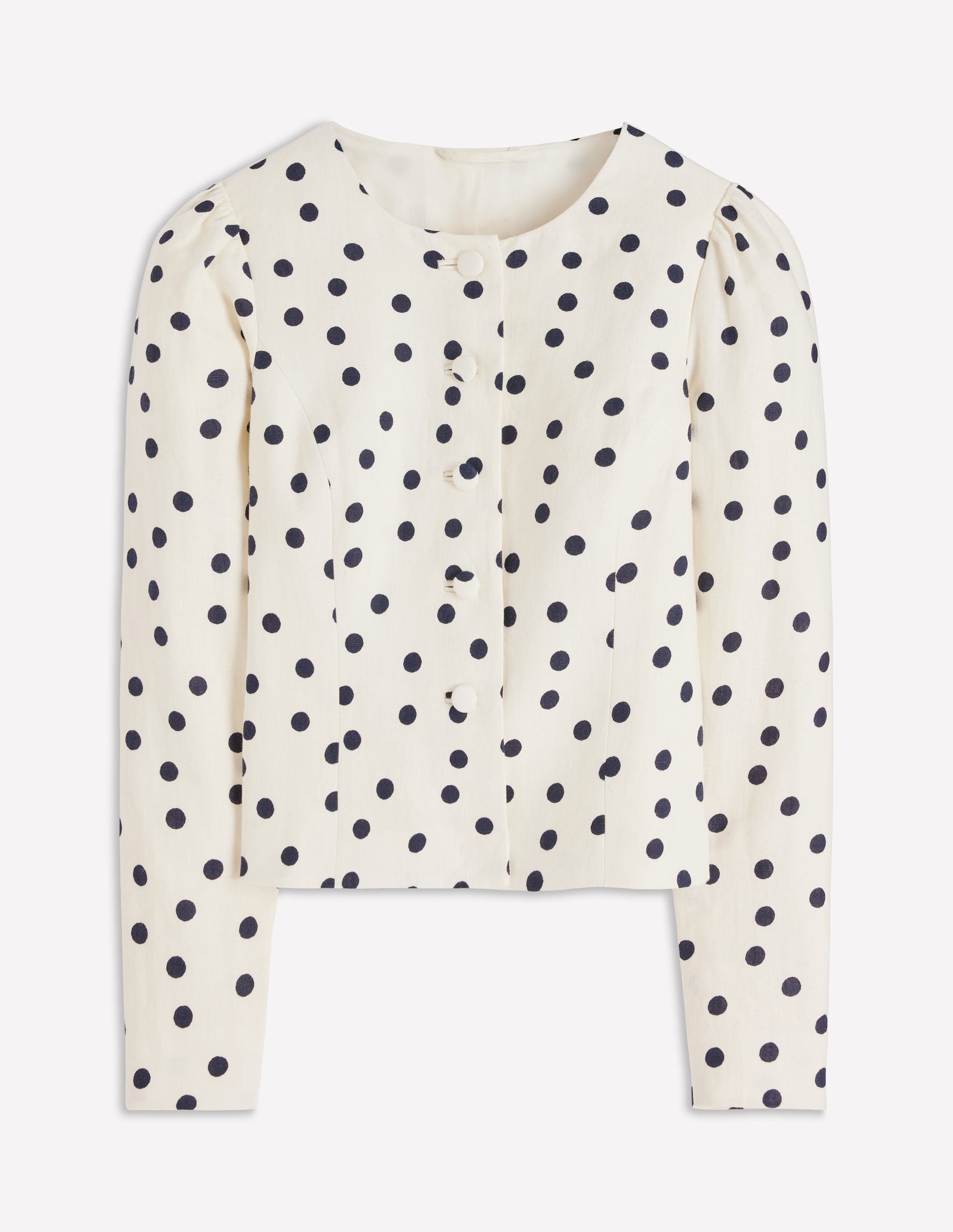 Salisbury Jacket-Ivory, Painted Dot-6