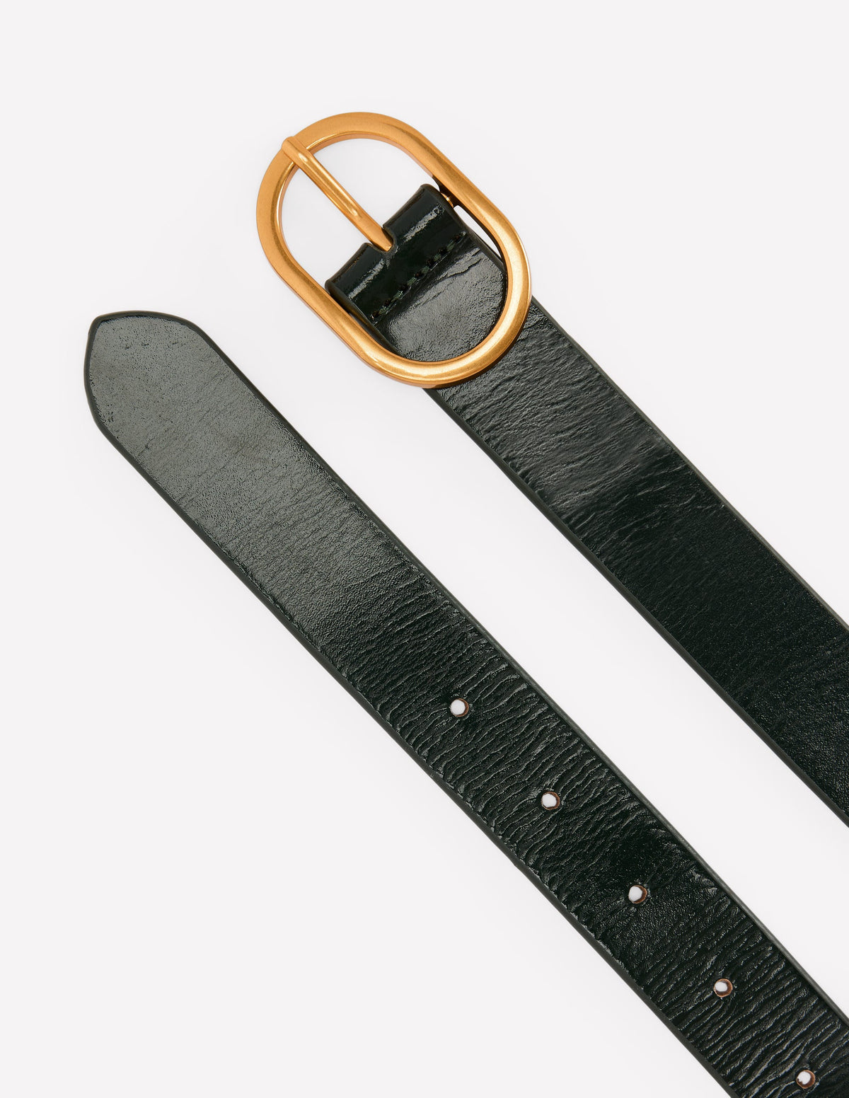 Classic Leather Belt-Green-3
