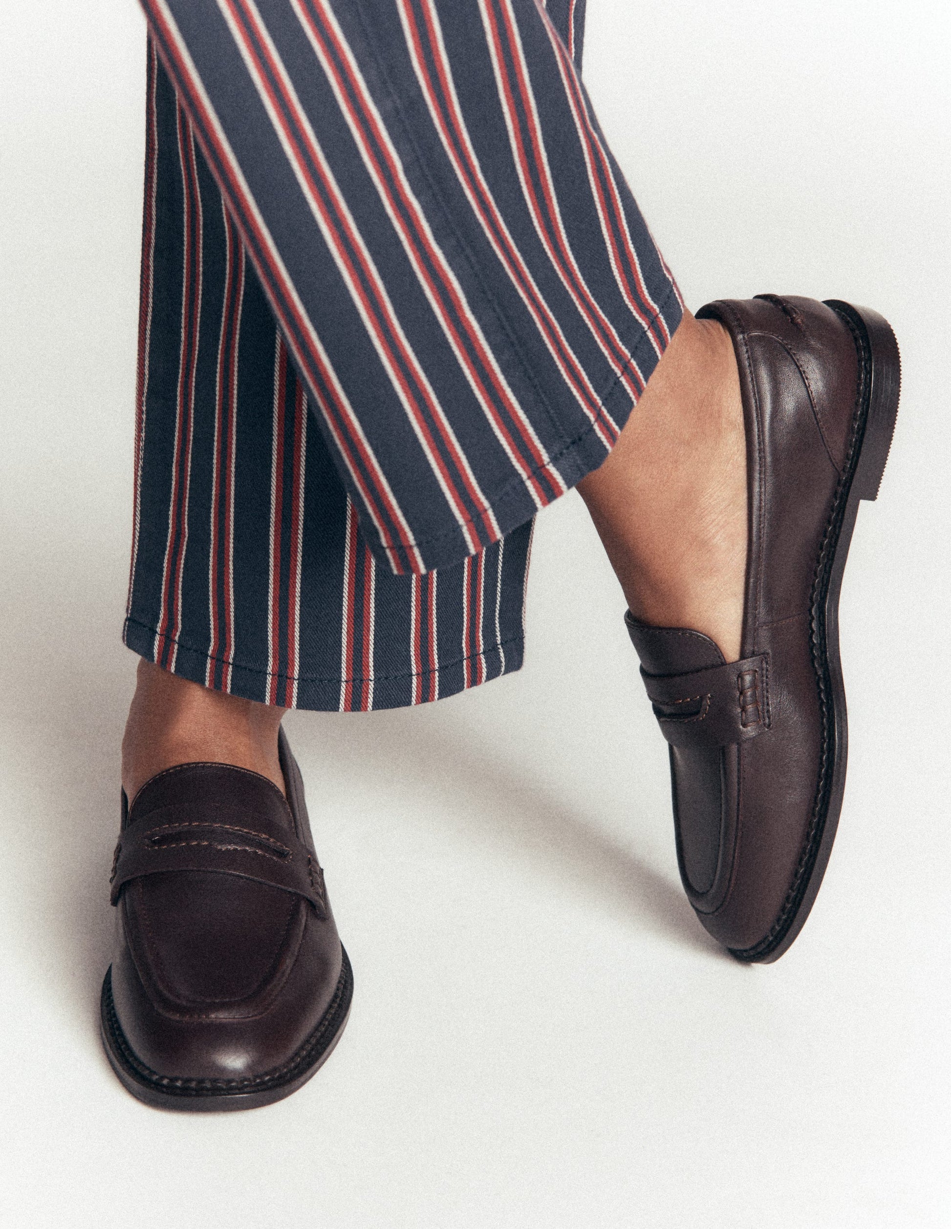 Nya Penny Loafers-Oxblood-2