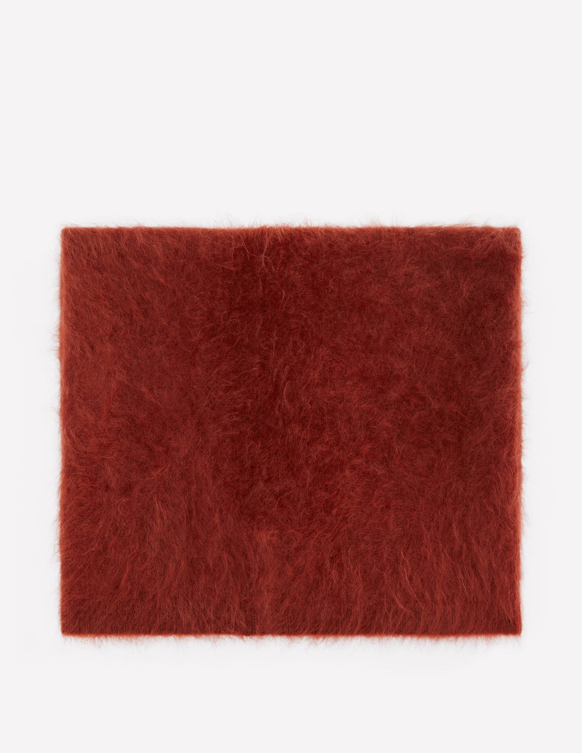 Brushed Cashmere Snood-Burnt Orange - Image 1