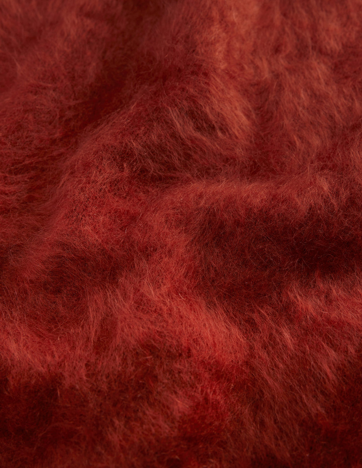 Brushed Cashmere Snood-Burnt Orange-3