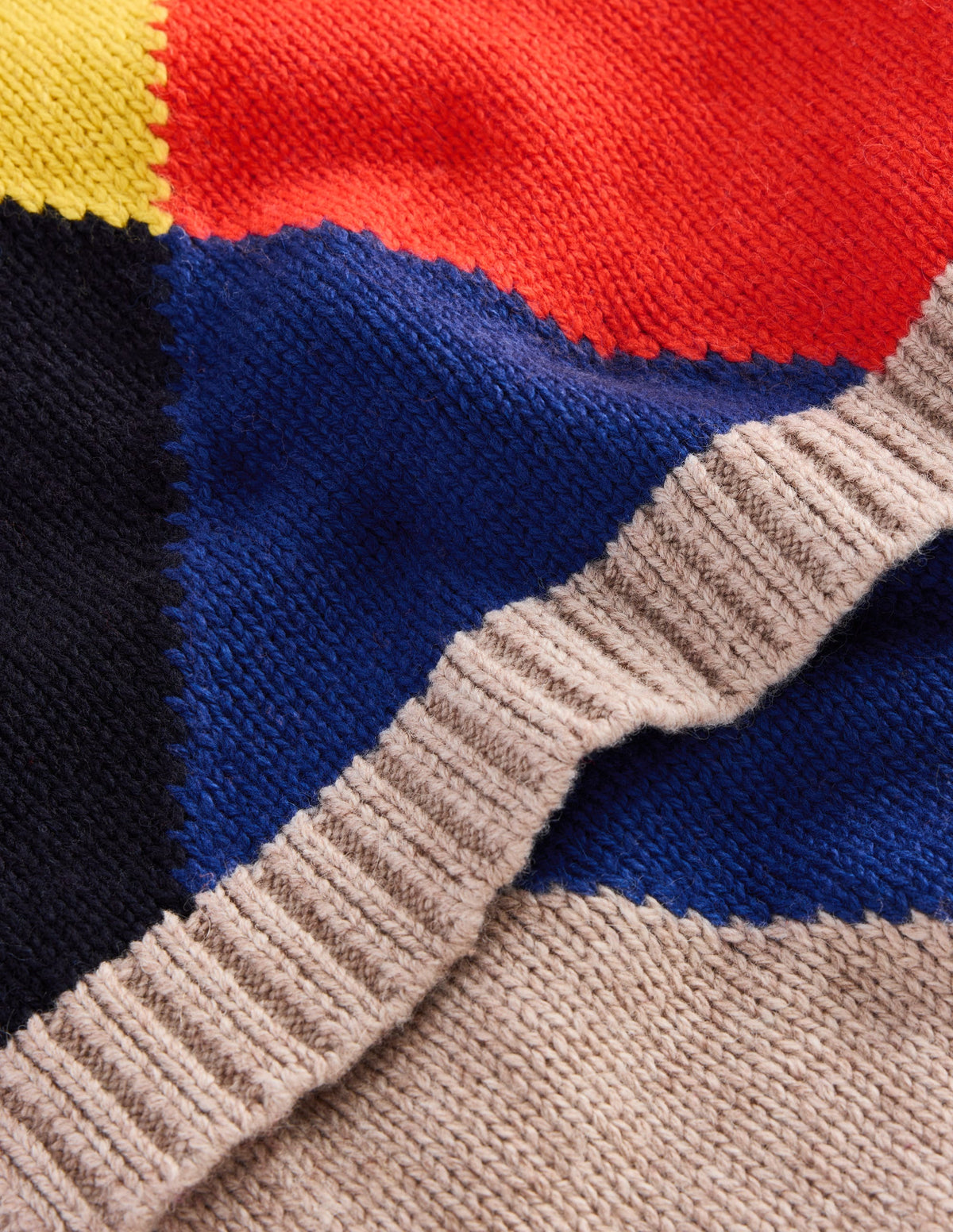 Knit Scarf-Multi Argyle - Image 3