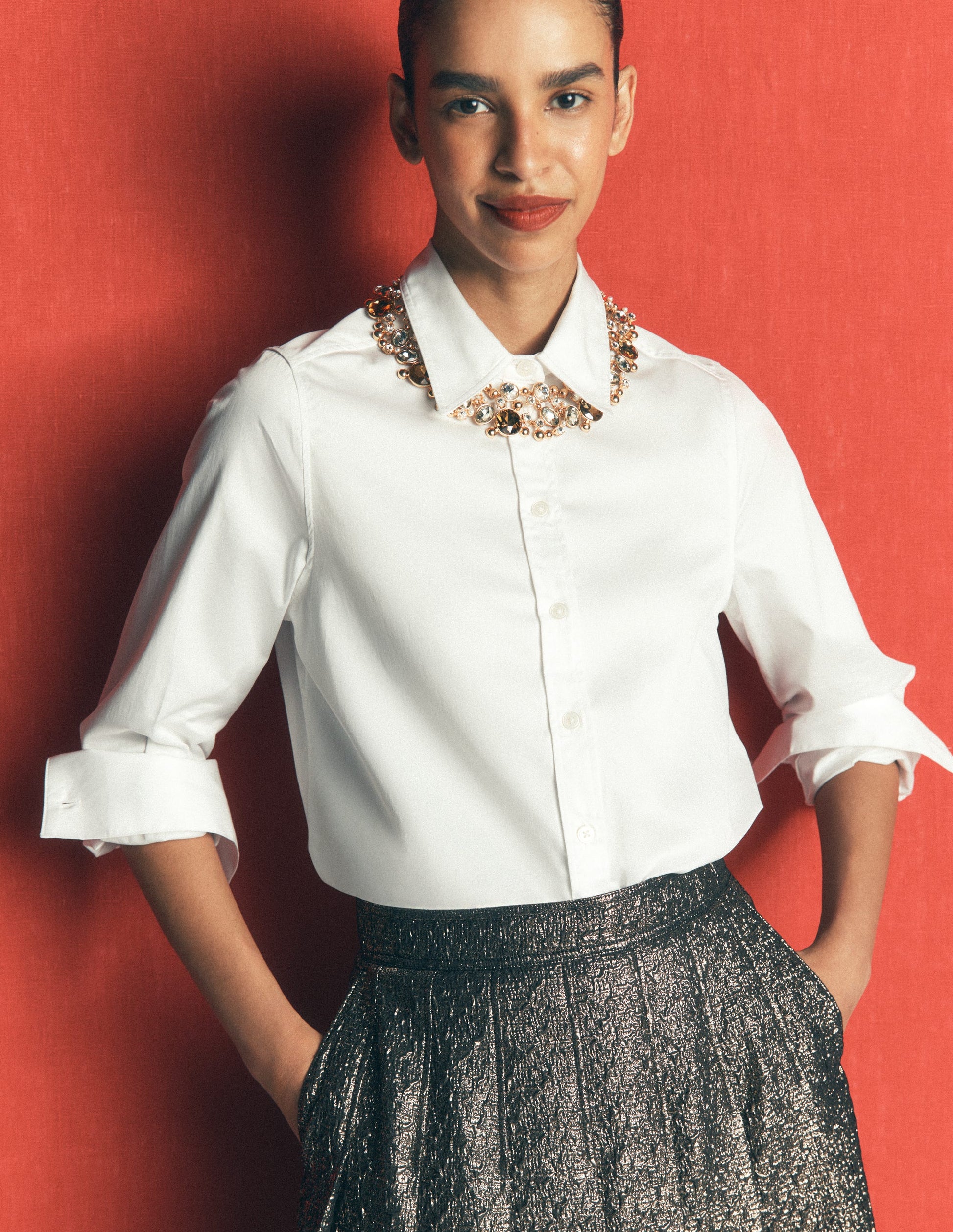 Statement Jewel Necklace-Smoke-1