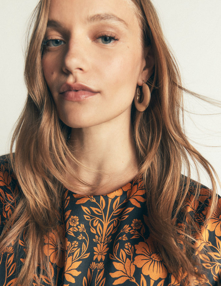 Large New Hoops-Gold