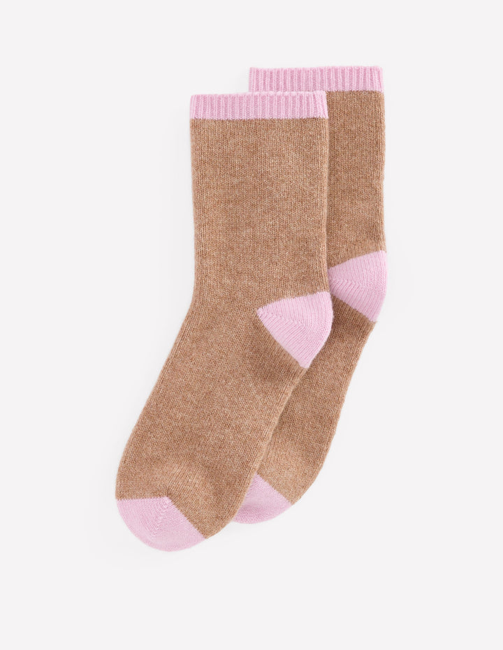 Cashmere Socks-Neutral