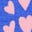 Stripe & Stare Thong 4 Pack-Stripes and Hearts Four Pack