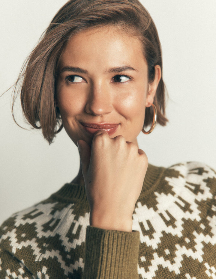 Classic Large Hoops-Gold