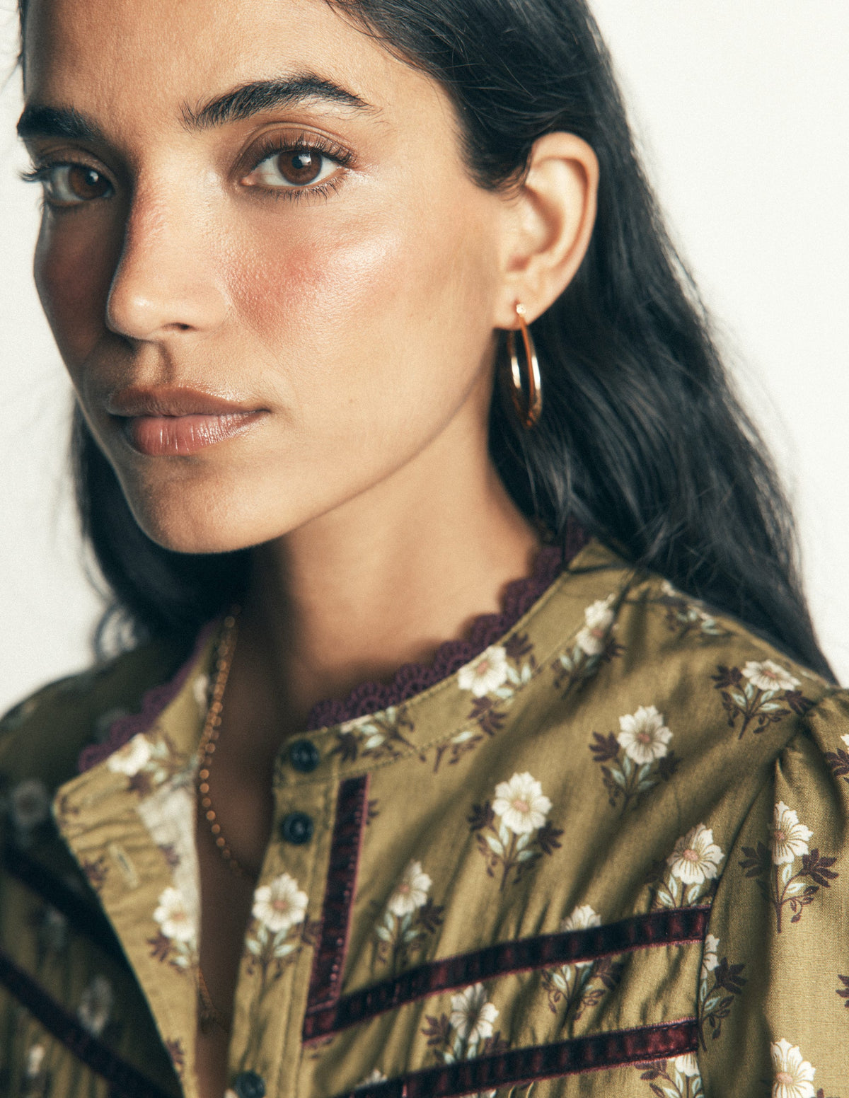 Small Metal Hoops-Gold-1