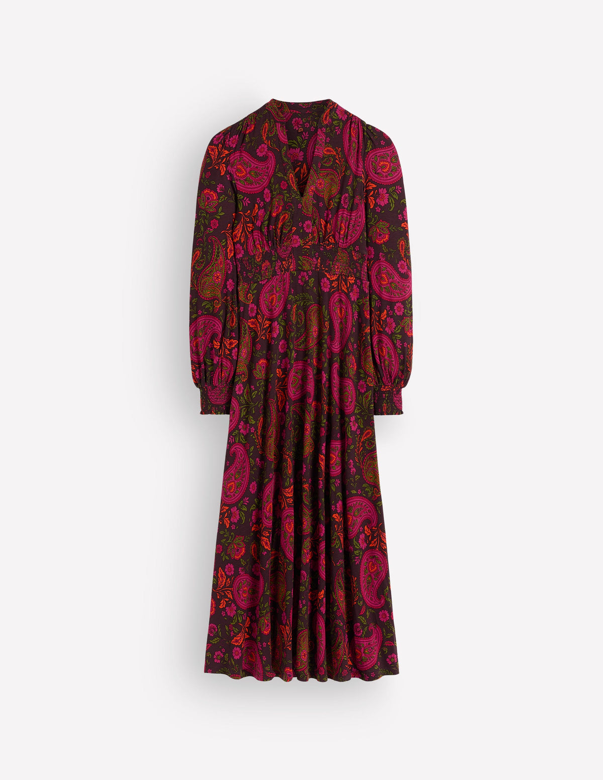 Georgia Jersey Midi Dress-Multi, Bohemia Charm-6