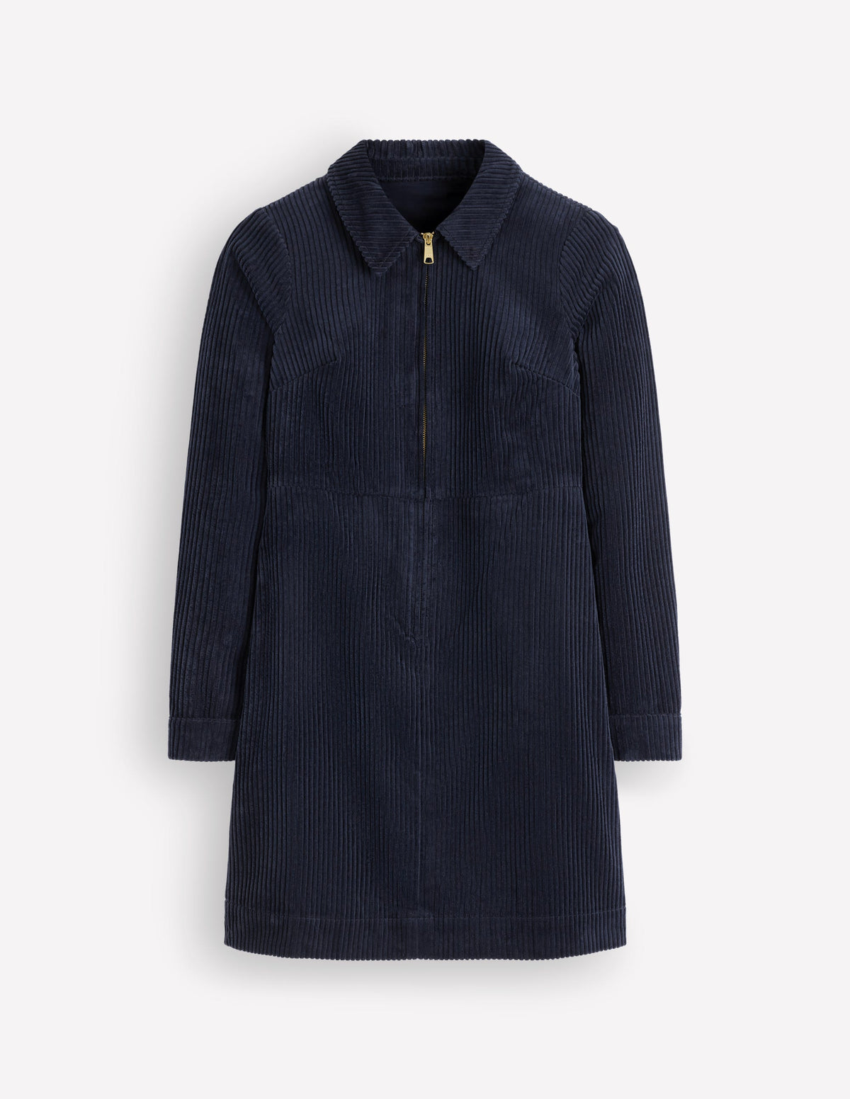 Bronte Cord Short Dress-Navy - Image 6