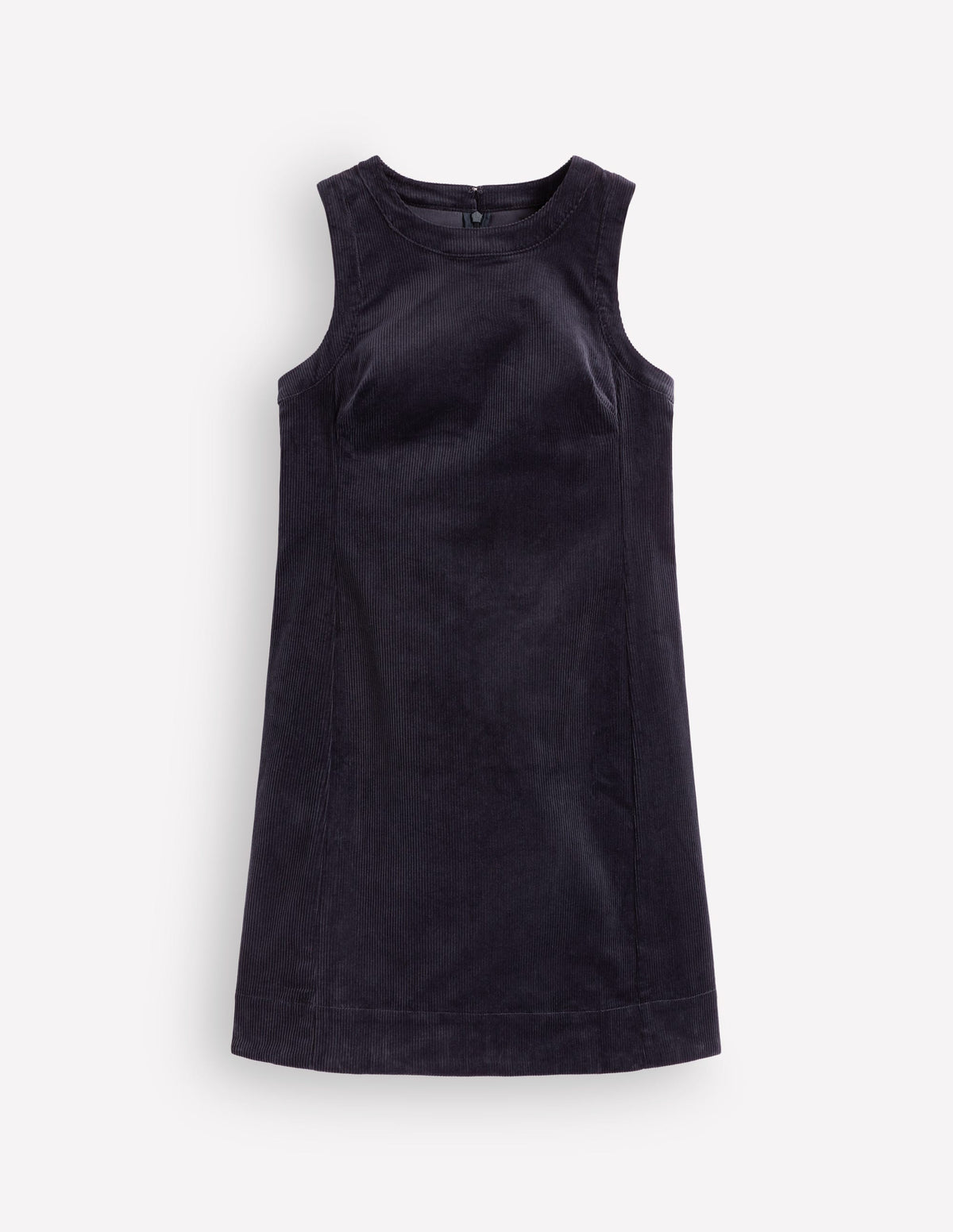Lou Cord Shift Dress-Navy - Image 5
