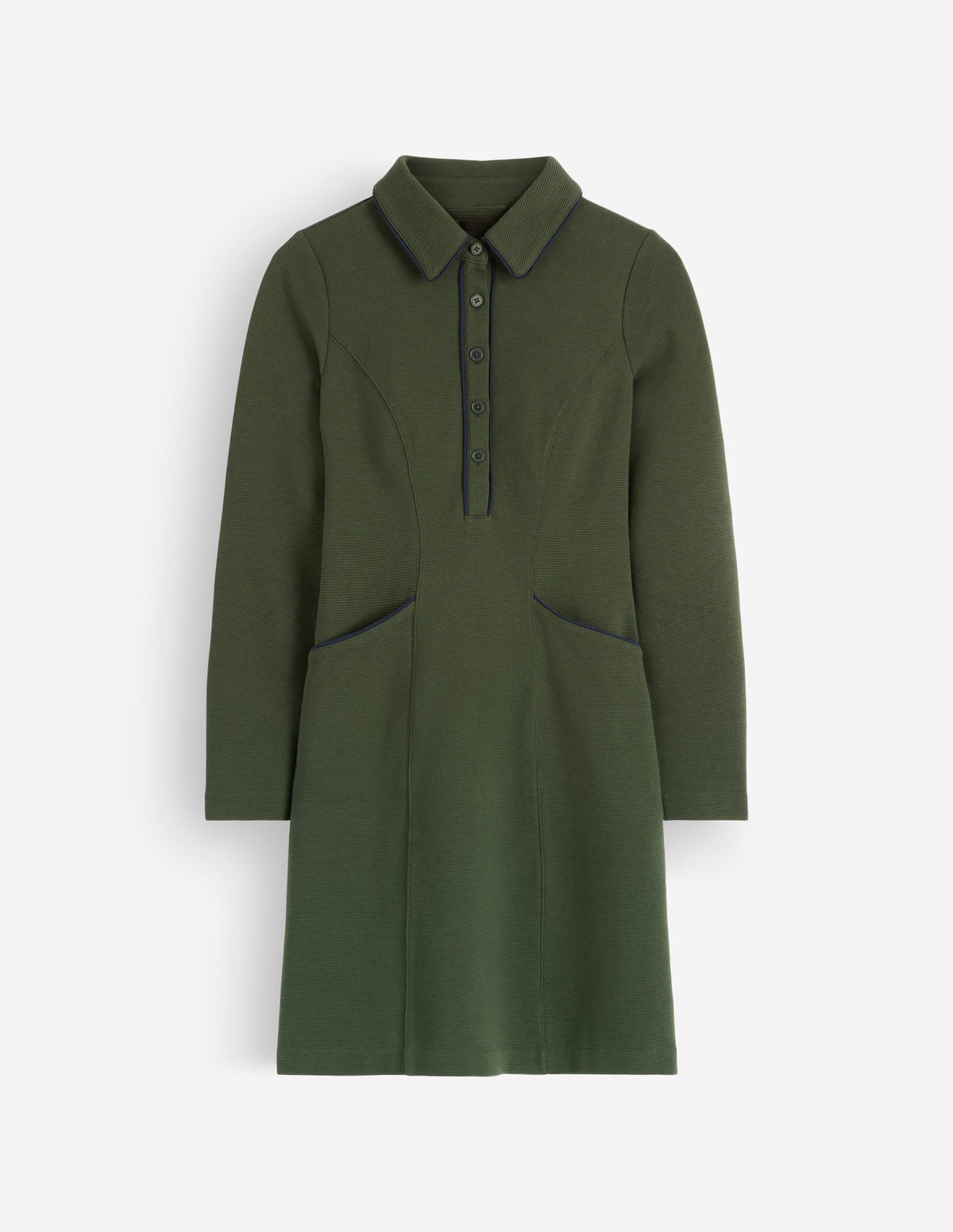 Catrin Shift Ottoman Dress-Forest Glade - Image 5