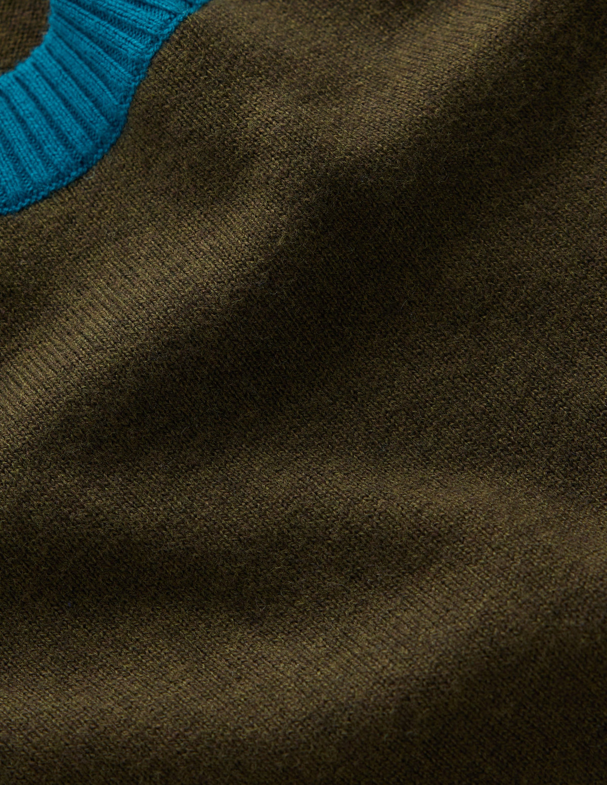 Meg Raglan Sleeve Jumper-Forest Glade, Colour Block - Image 6