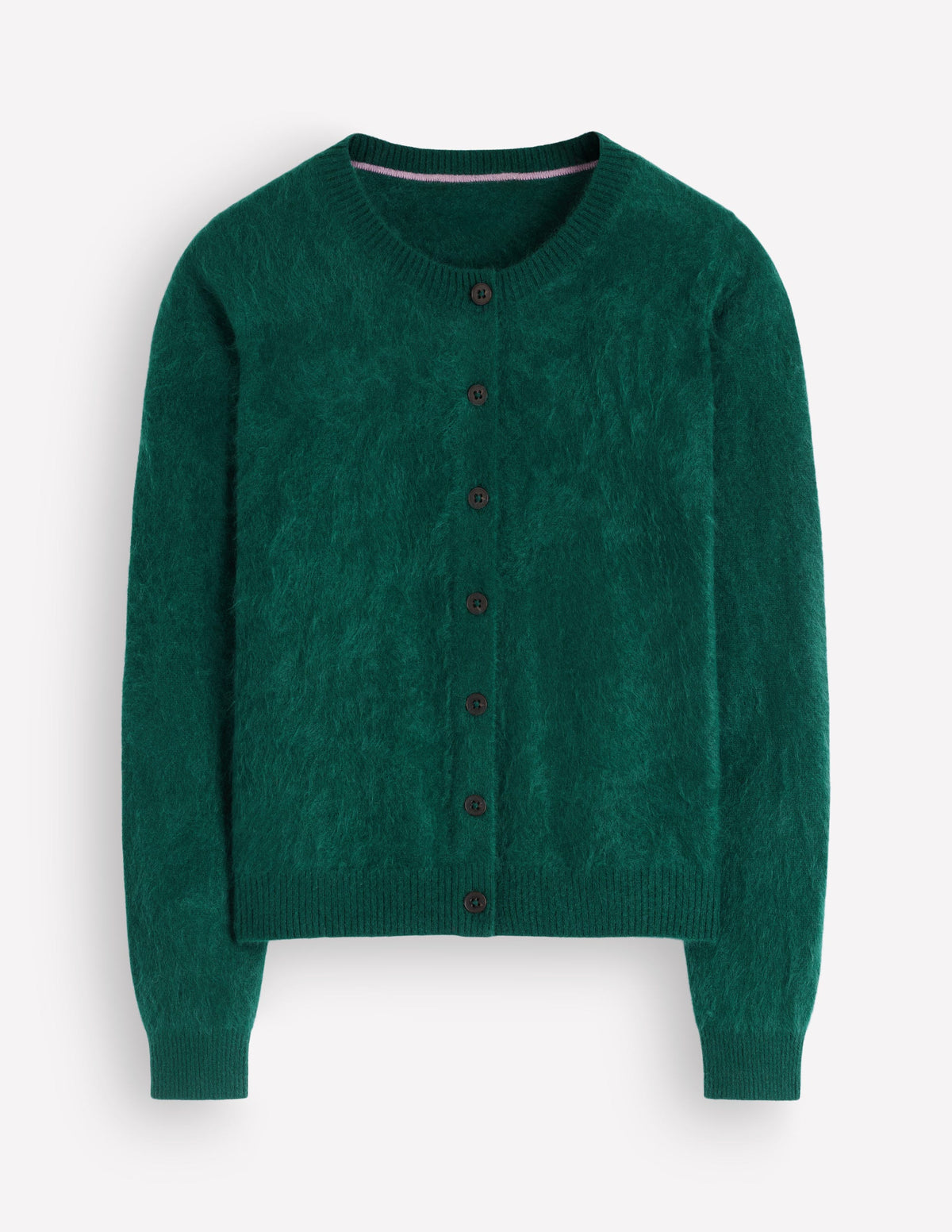 Kat Brushed Cashmere Cardigan-Midnight Teal-5