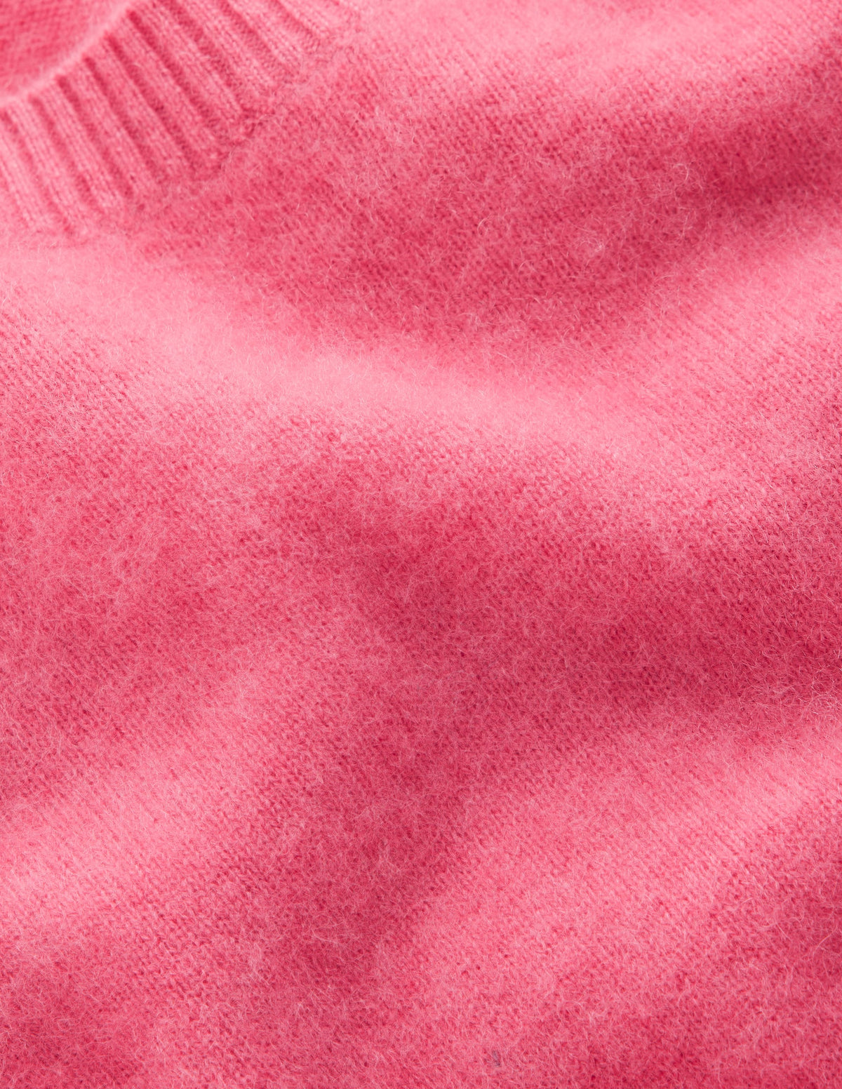 Kat Brushed Cashmere Jumper-Rose Pink - Image 8