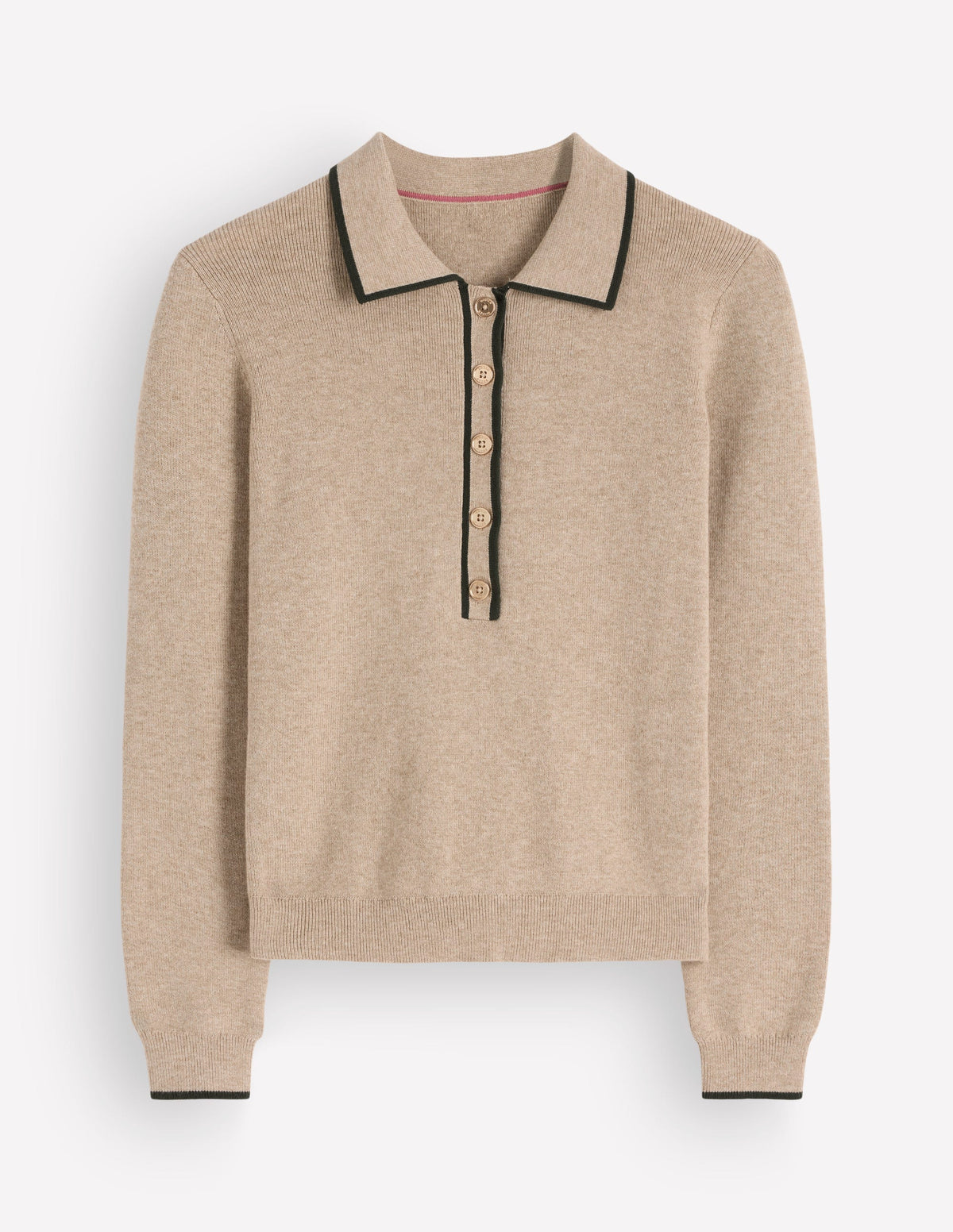Liz Henley Jumper-Chinchilla Melange-5