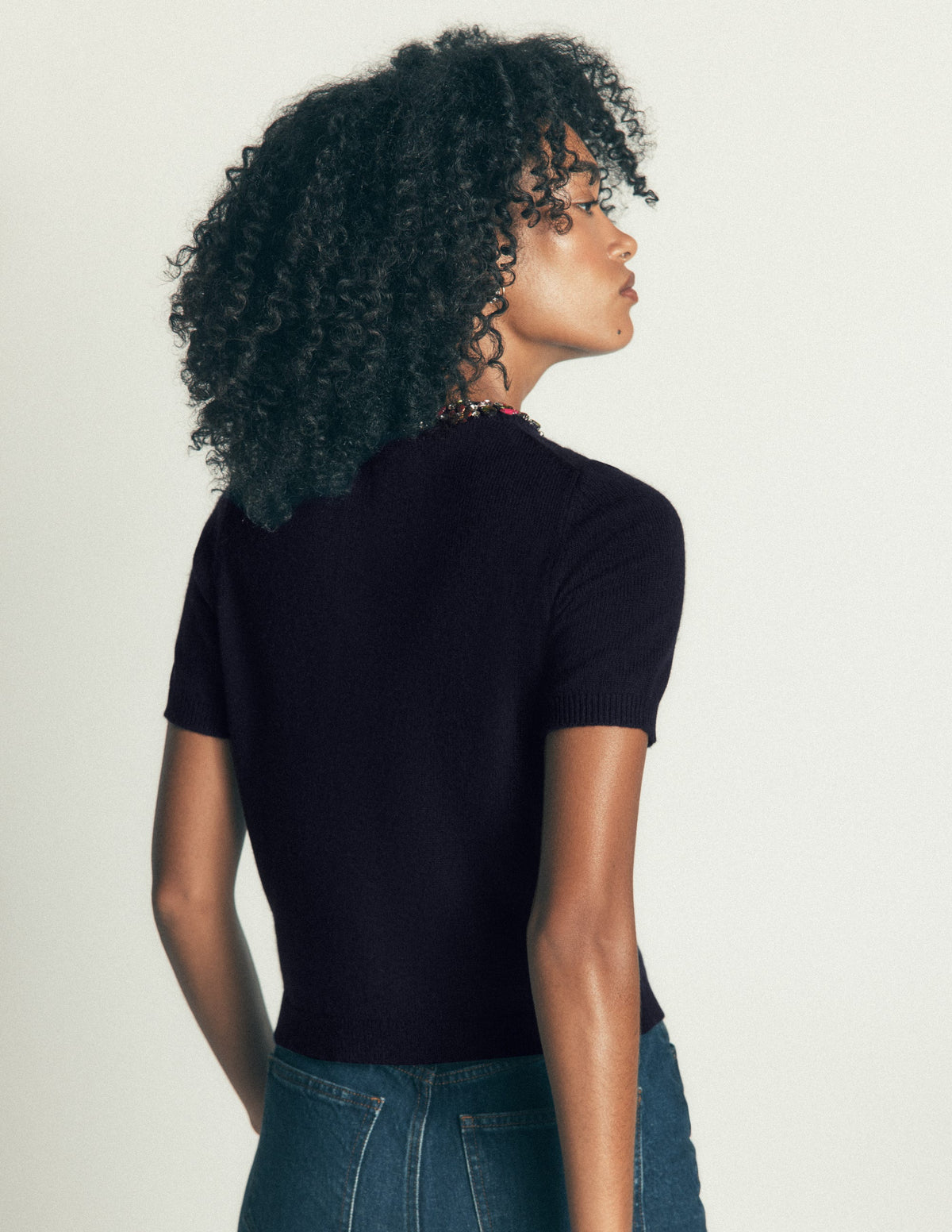 Embellished T-Shirt-Navy-3