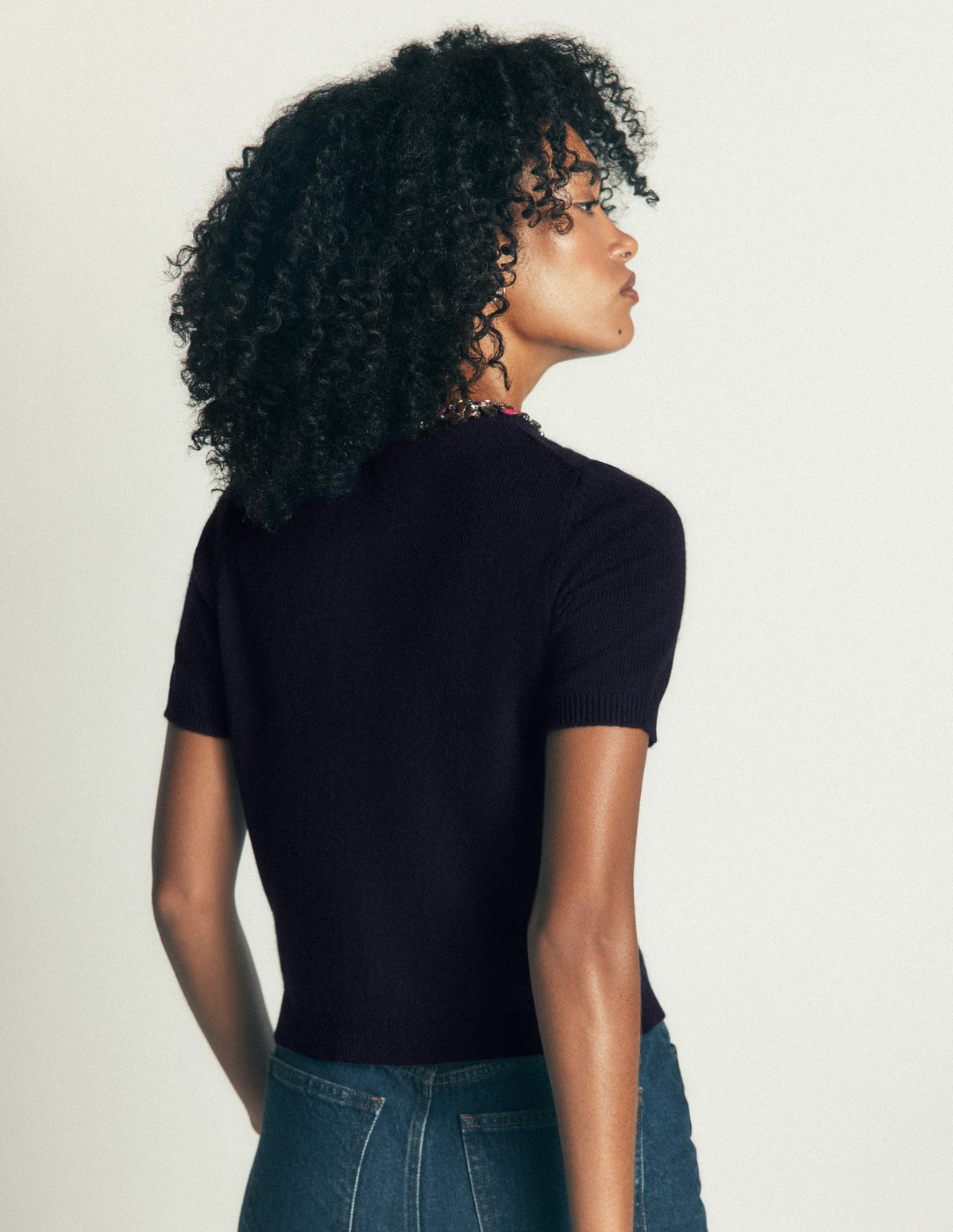 Embellished T-Shirt-Navy-3