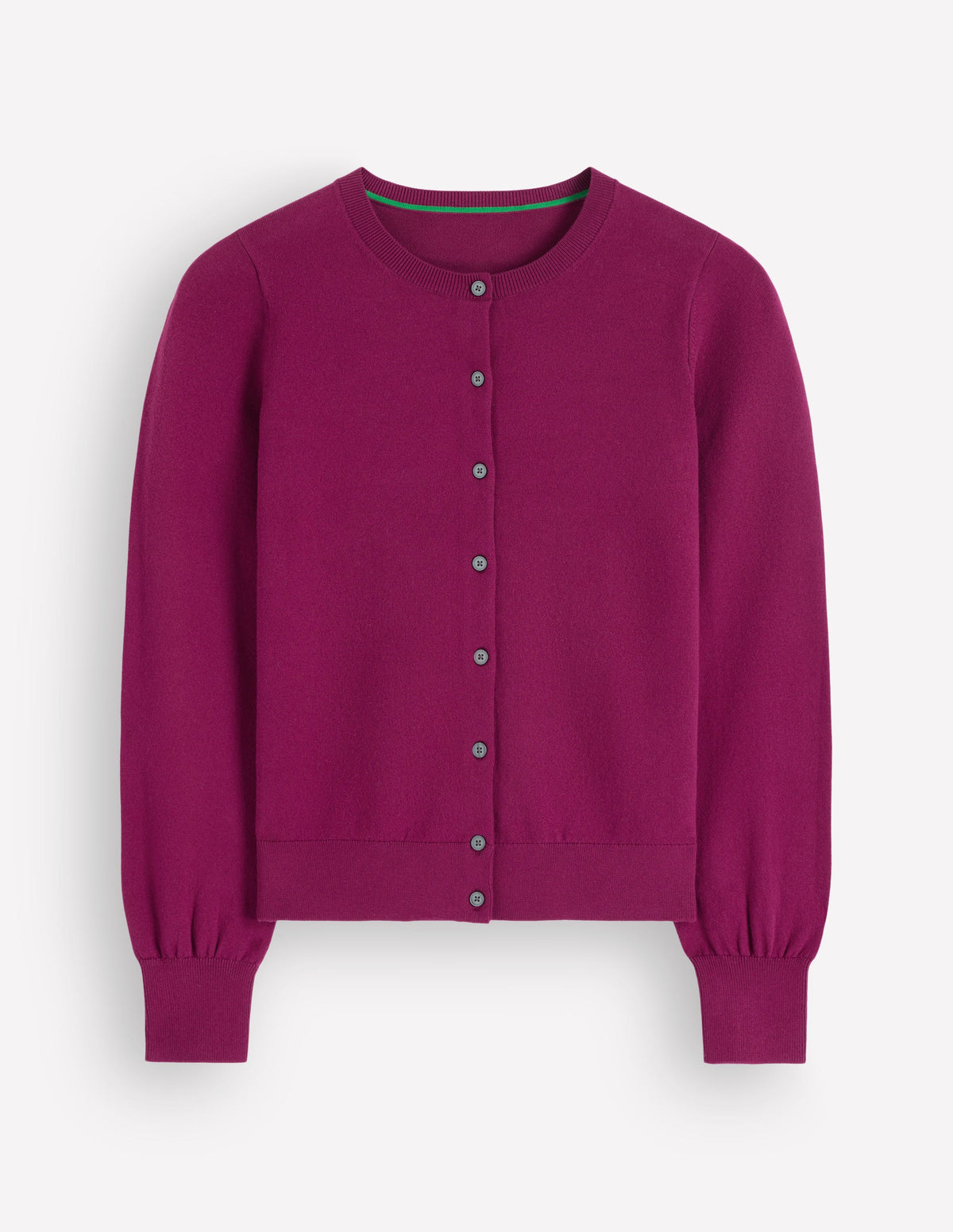 Camilla Cotton Crew Cardigan-Purple Potion-5