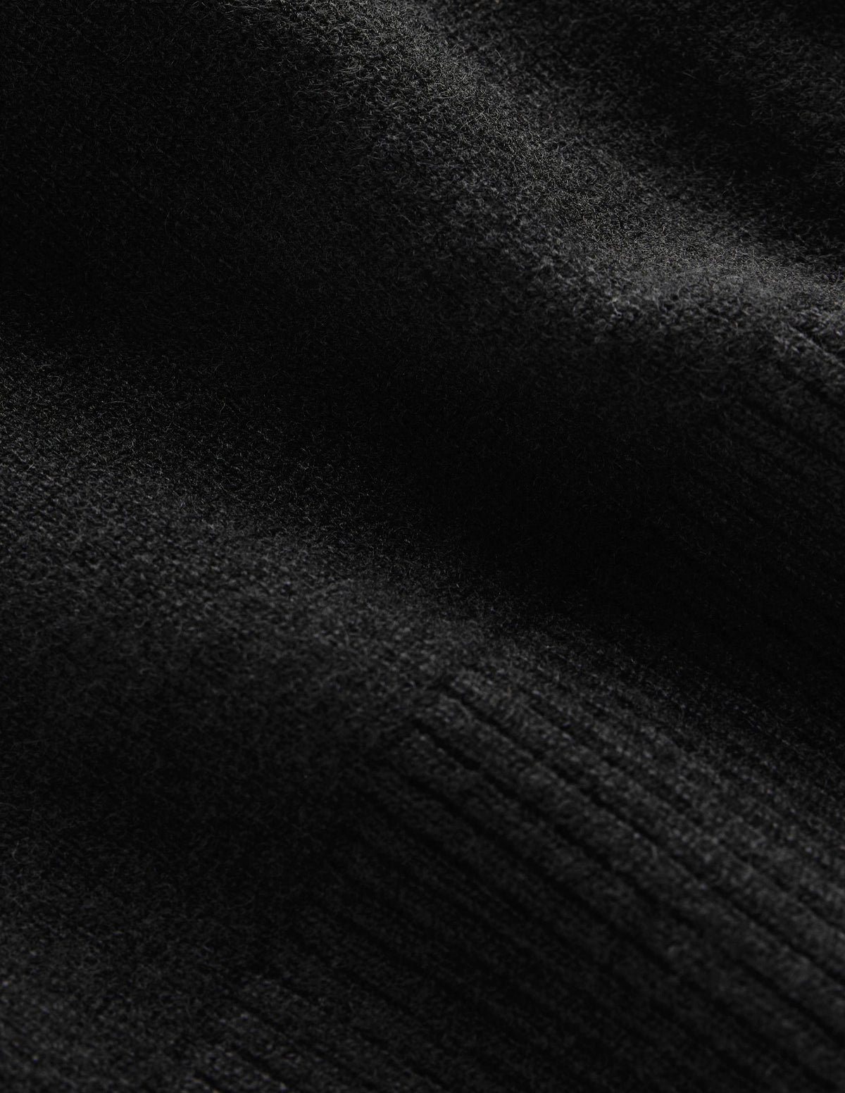 Elsie Cashmere Crew Jumper-Black - Image 6