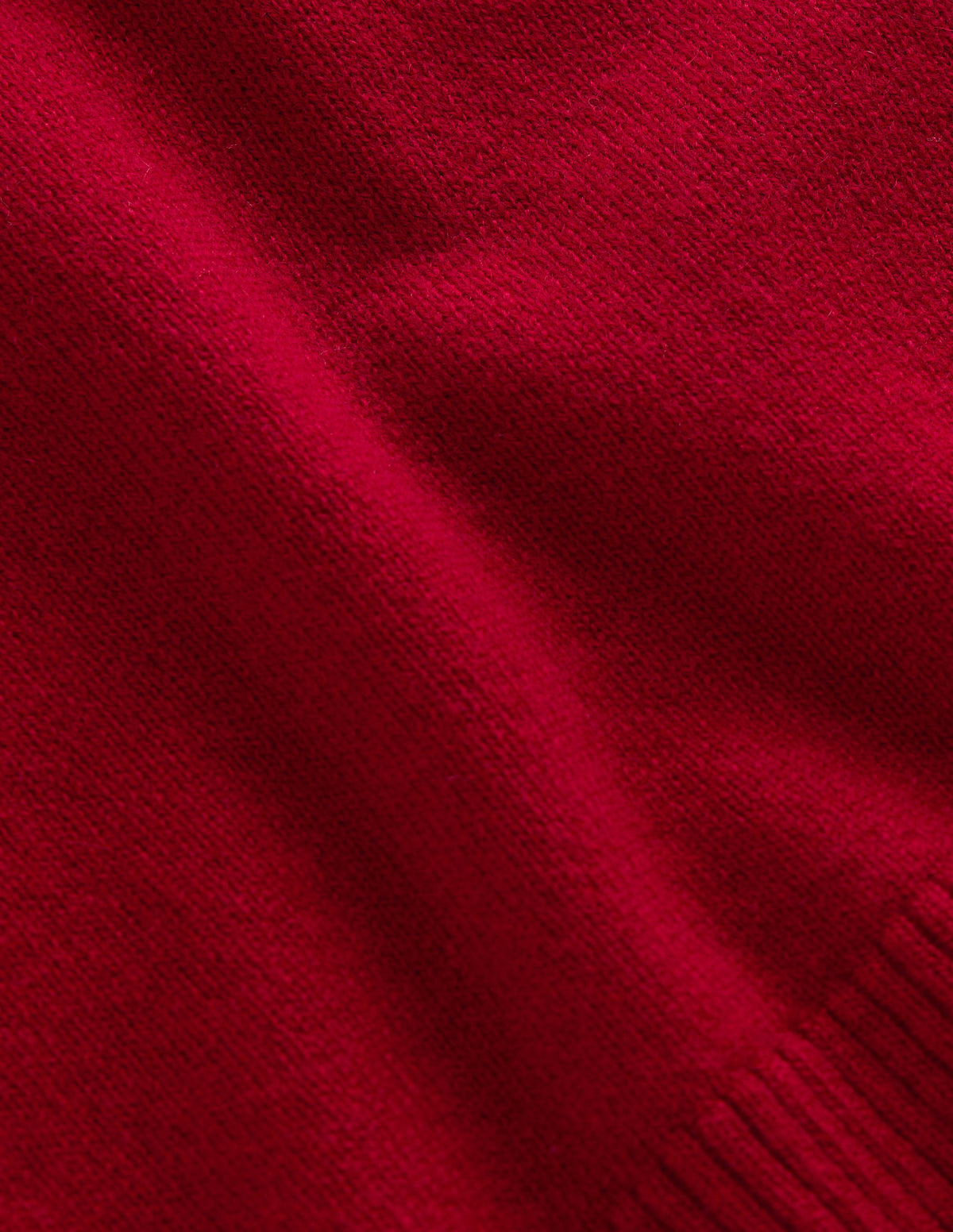 Elsie Cashmere Crew Jumper-Poppy Red-7