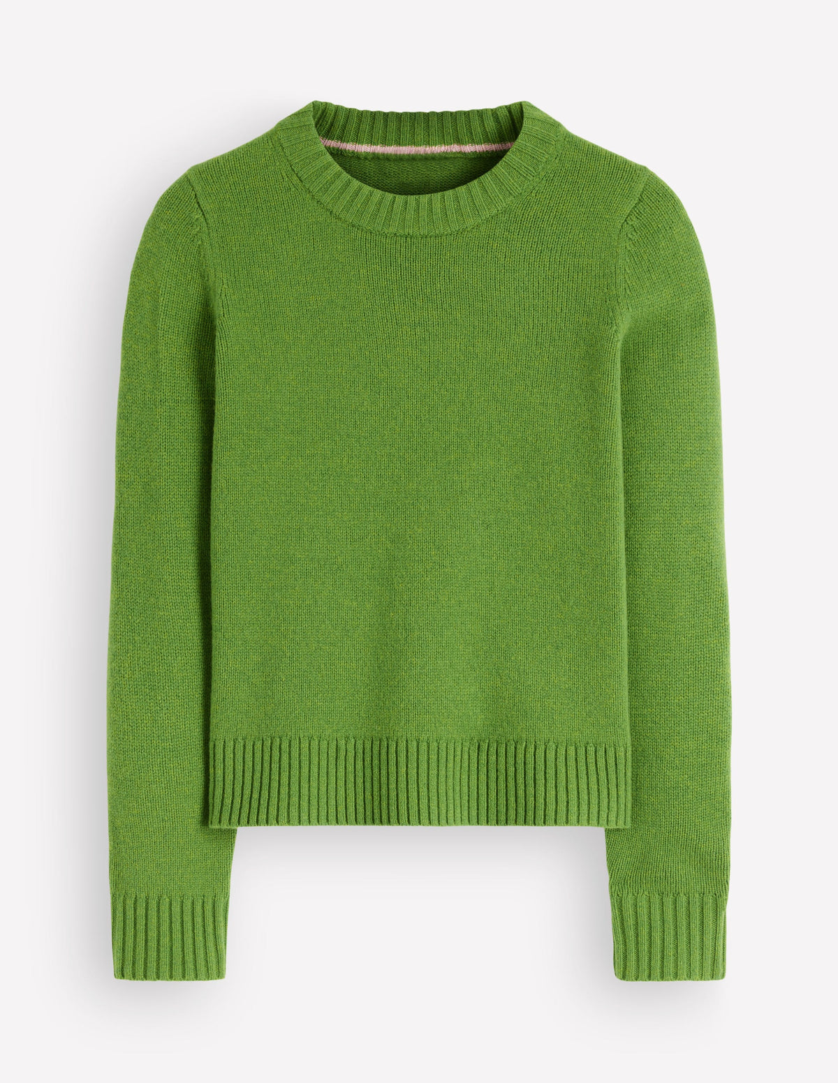 Marta Merino Wool Crew Jumper-Juicy Apple-5