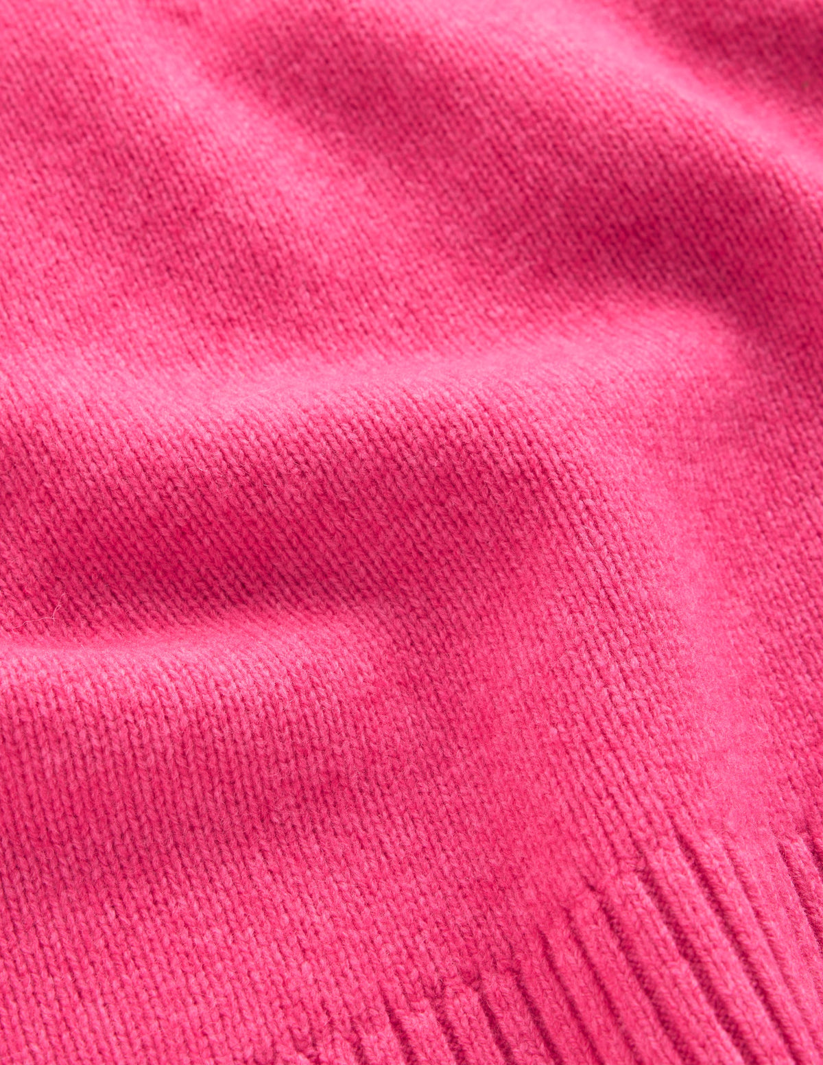 Marta Merino Wool Crew Jumper-Pink Power-7