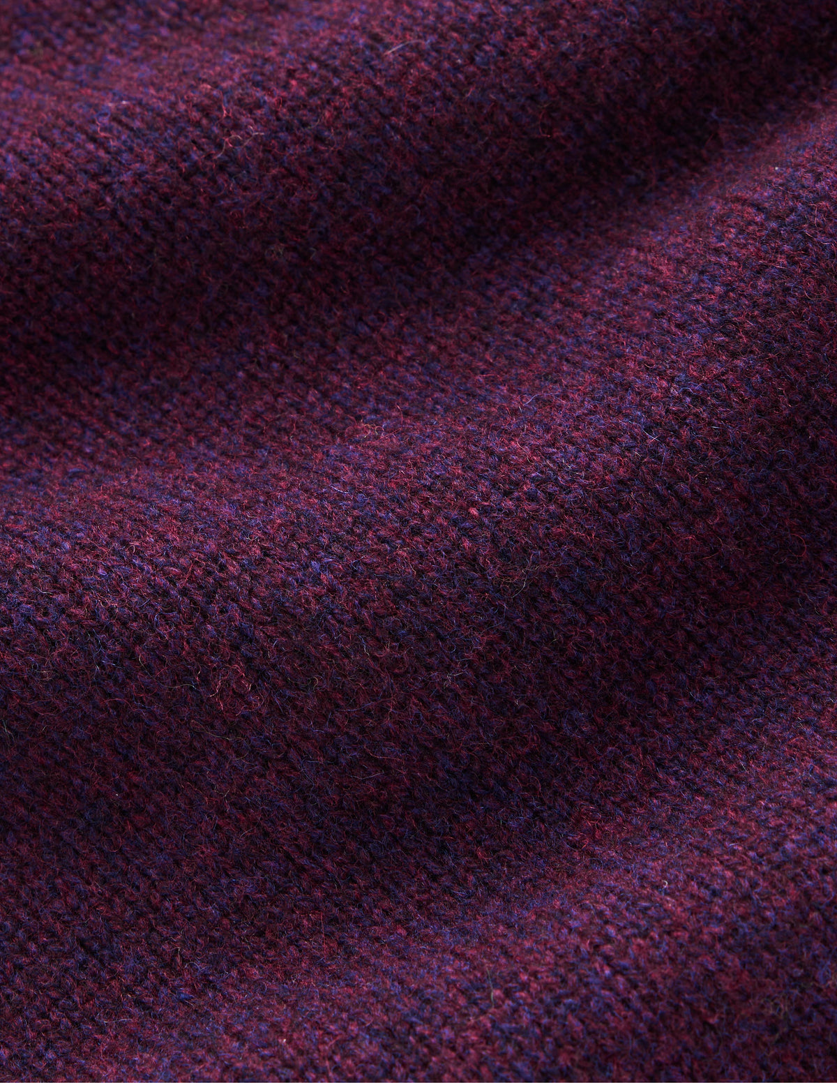 Marta Merino Wool Crew Jumper-Potent Purple - Image 7