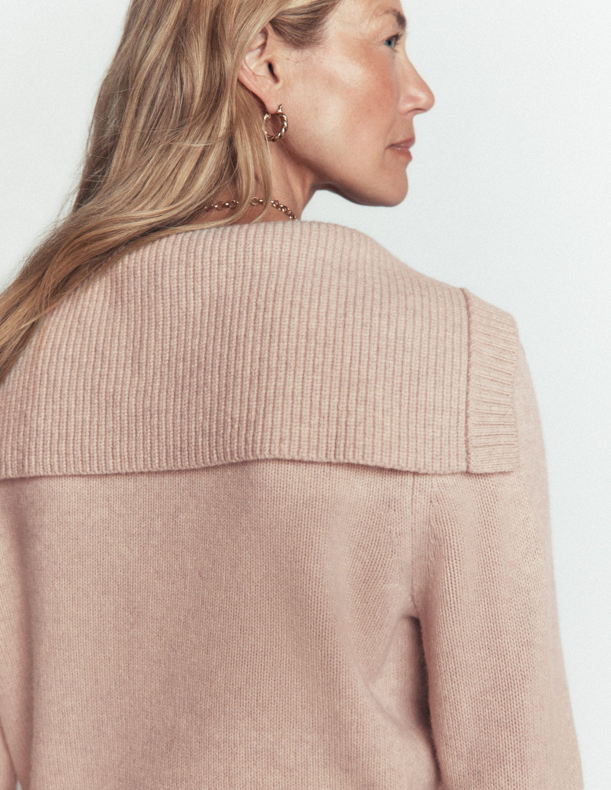 Marta Merino Wool Sailor Top-Barley - Image 2
