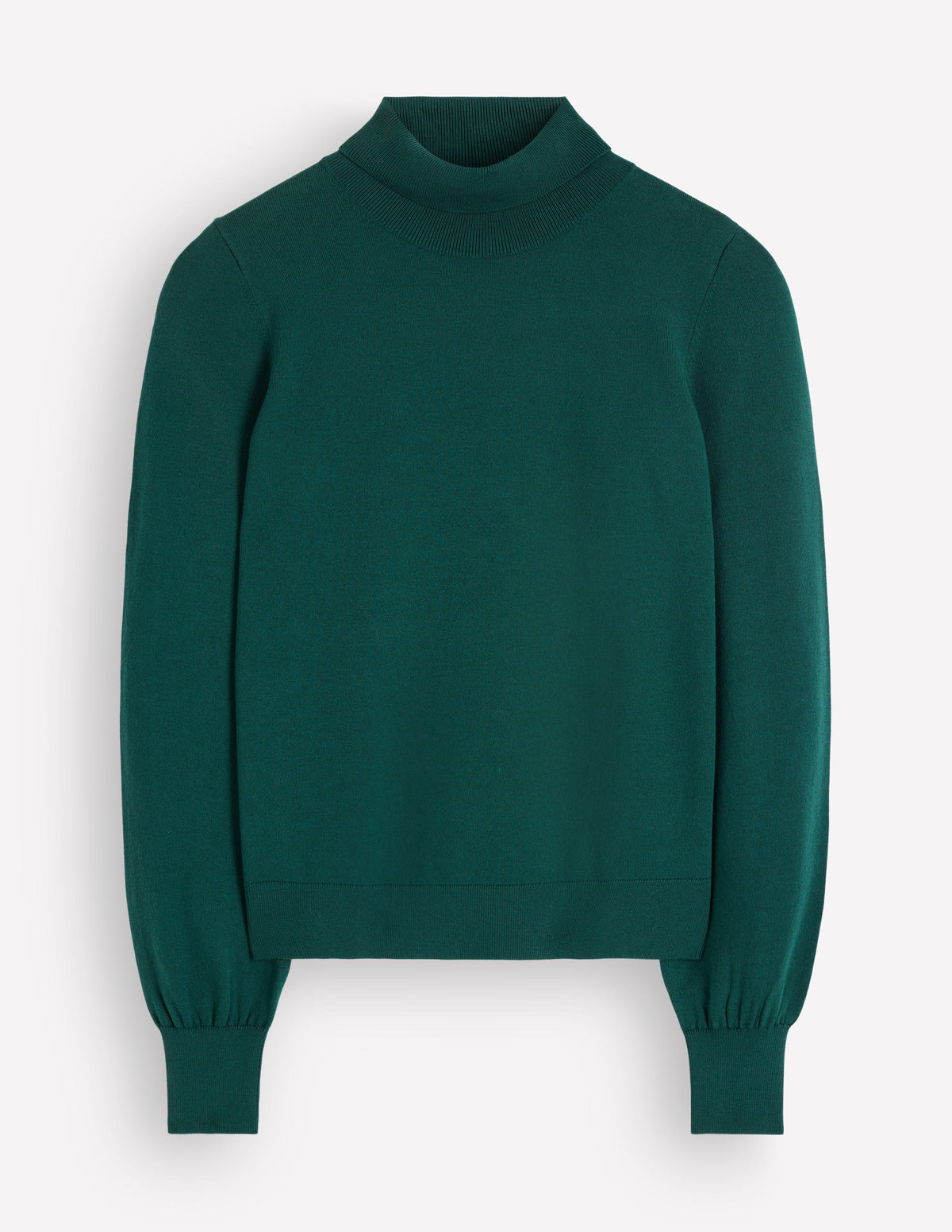Camilla Roll Neck Jumper-Midnight Teal-5