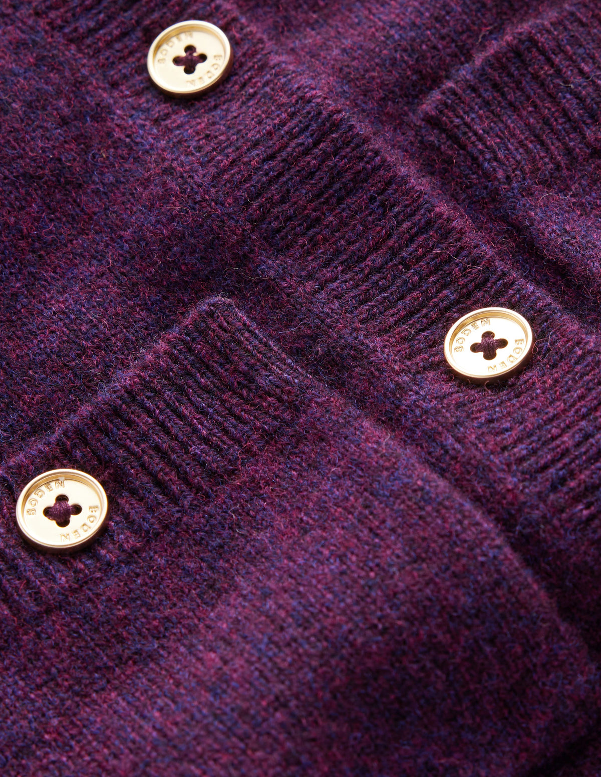 Marianne Merino Wool Cardigan-Dark Cherry - Image 7
