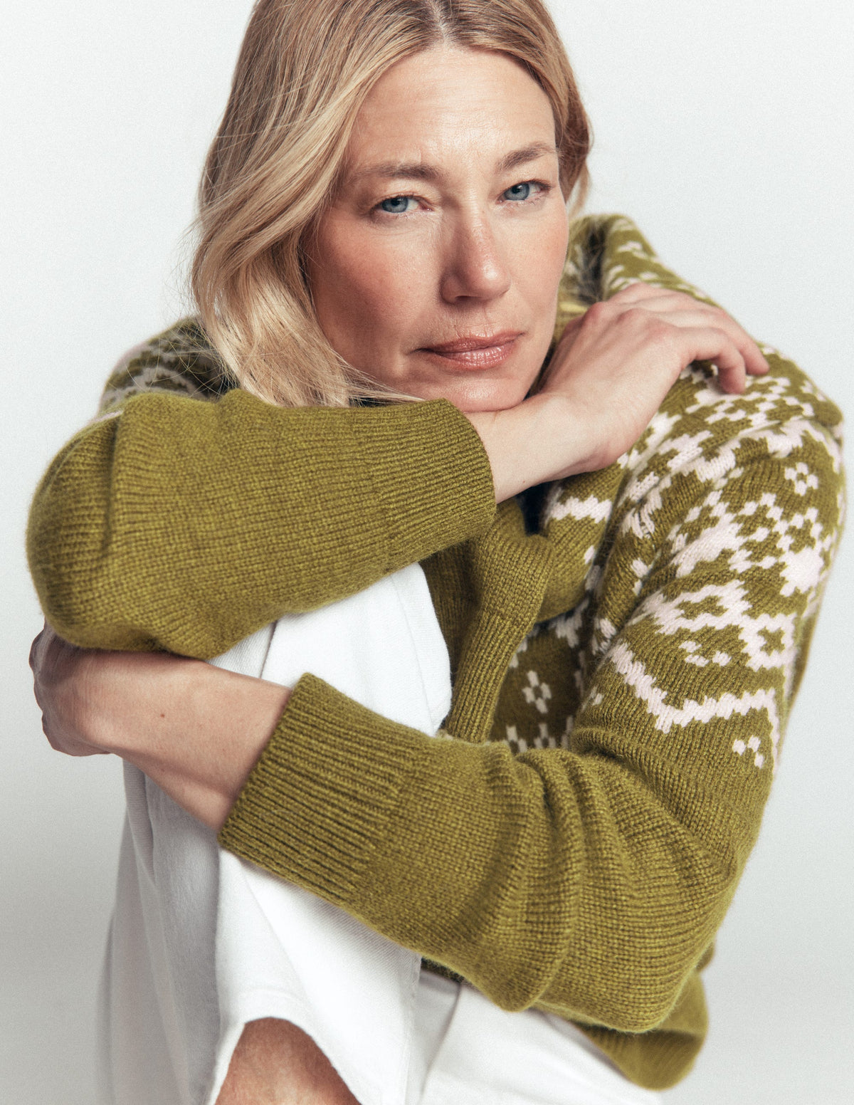 Mae Fair Isle Knitted Jumper-Cross Country-6