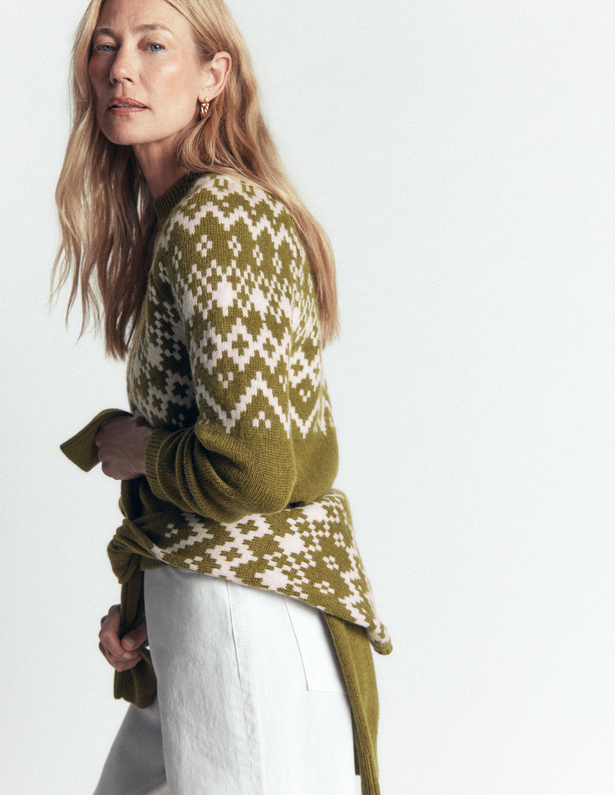 Mae Fair Isle Knitted Jumper-Cross Country-7