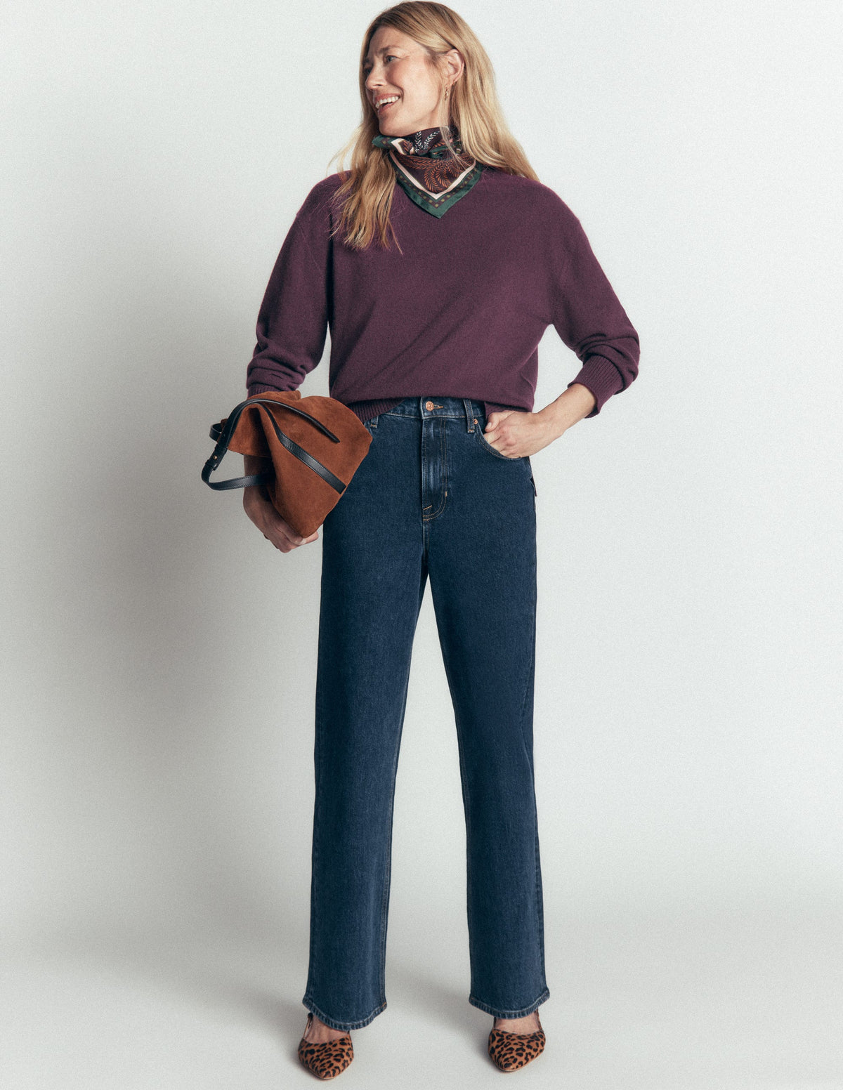 Fay Cashmere Crew Neck Jumper-Winetasting-5