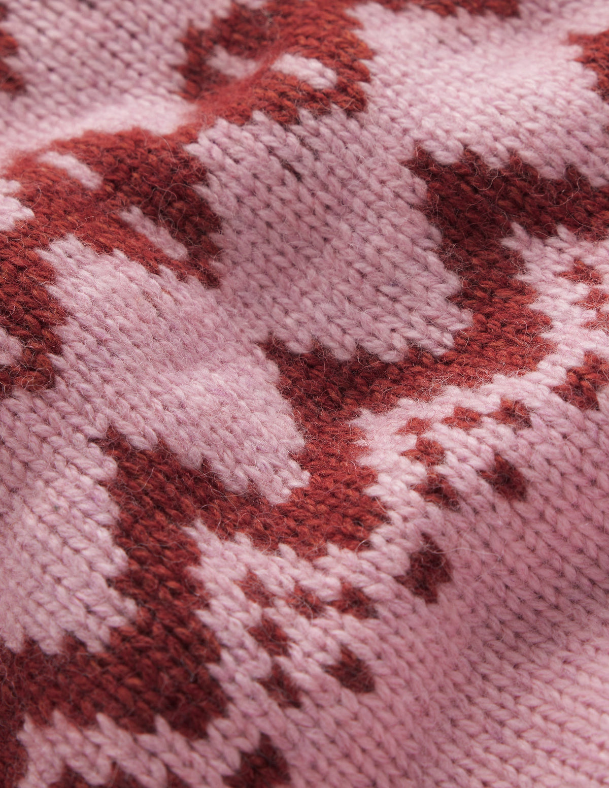 Chunky Fair Isle Jumper-Spring Blossom Pink, Fair Isle-9