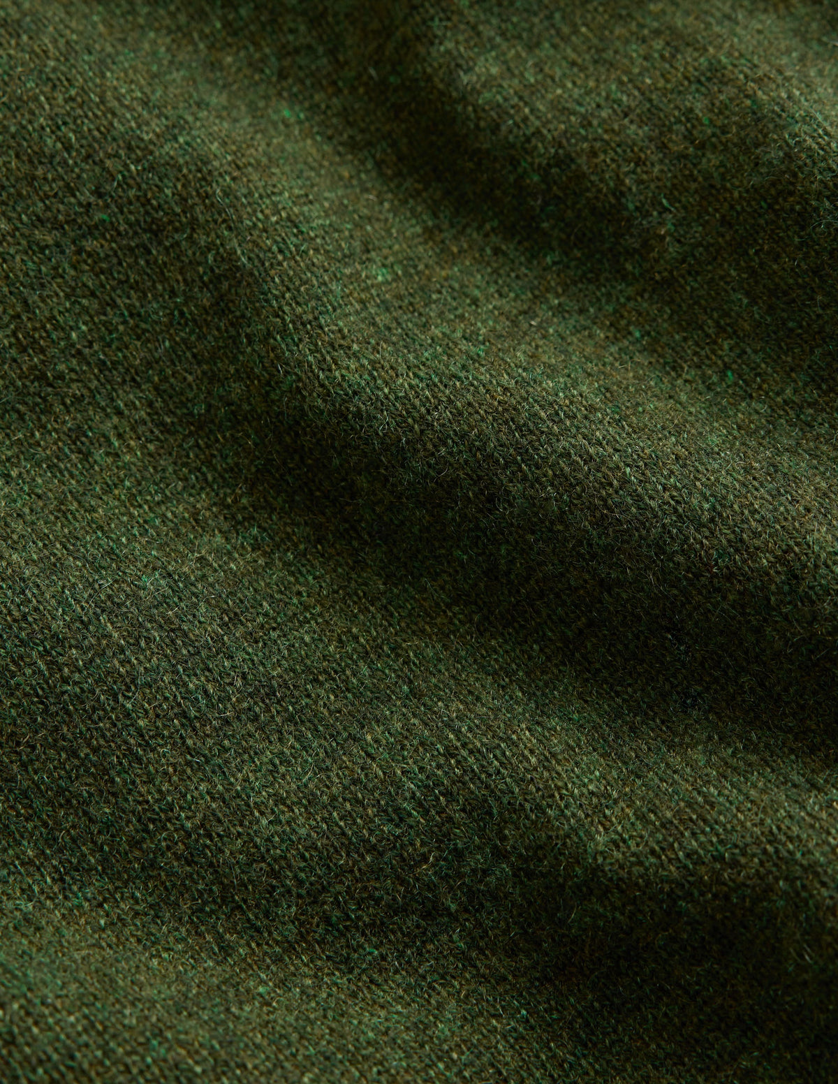 Fay High Neck Cashmere Jumper-Kale Leaf Melange - Image 7