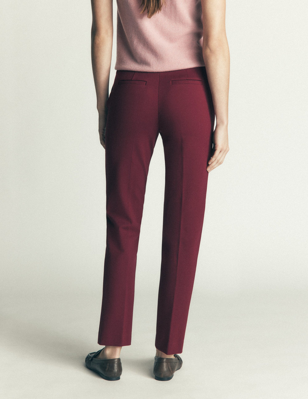 Highgate Ponte Trousers-Deep Wisteria-3