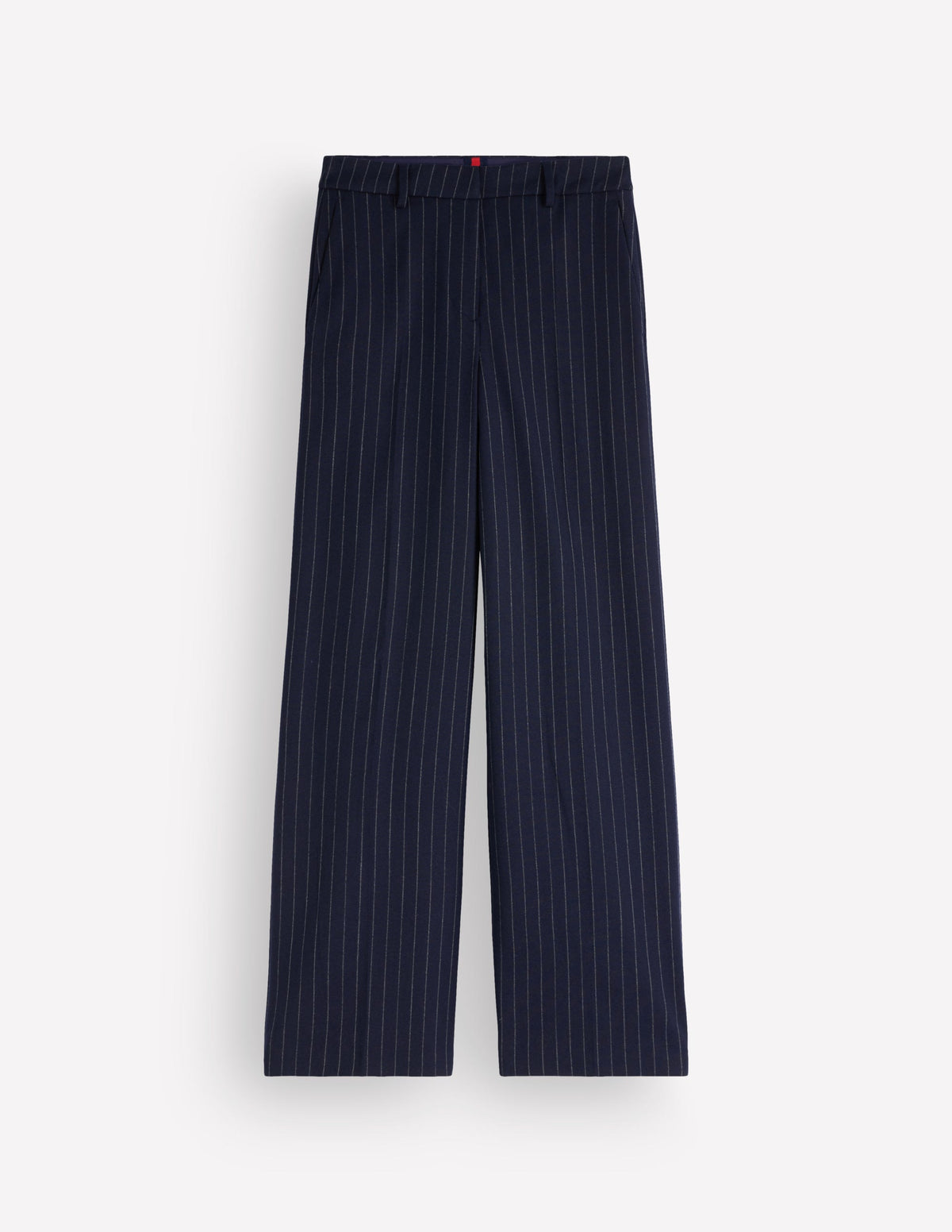 Belgravia Wool Blend Trousers-Navy Pinstripe-8