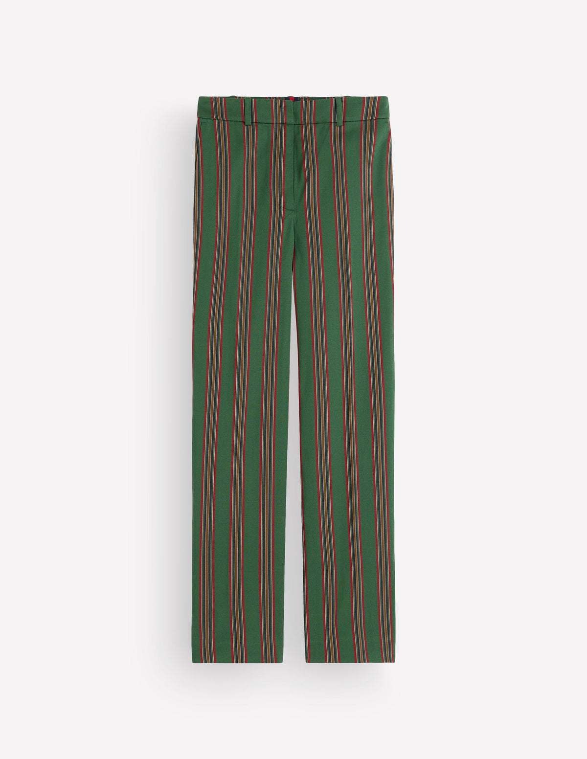 Canonbury Tailored Trousers-Green Stripe-8