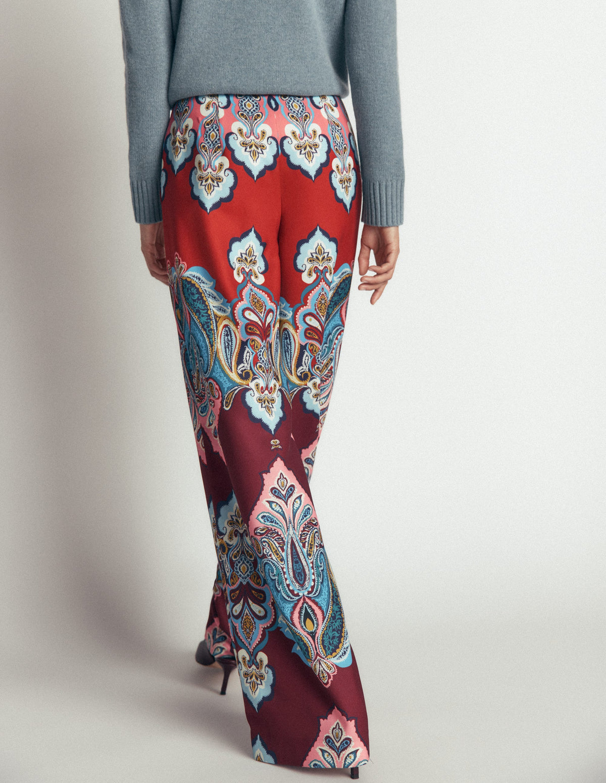 Belgravia Occasion Trousers-Multi, Popping Paisley-3
