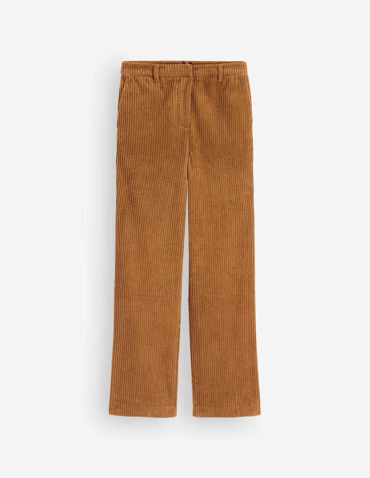 Fitzrovia Cord Column Trousers-Gingerbread - Image 7