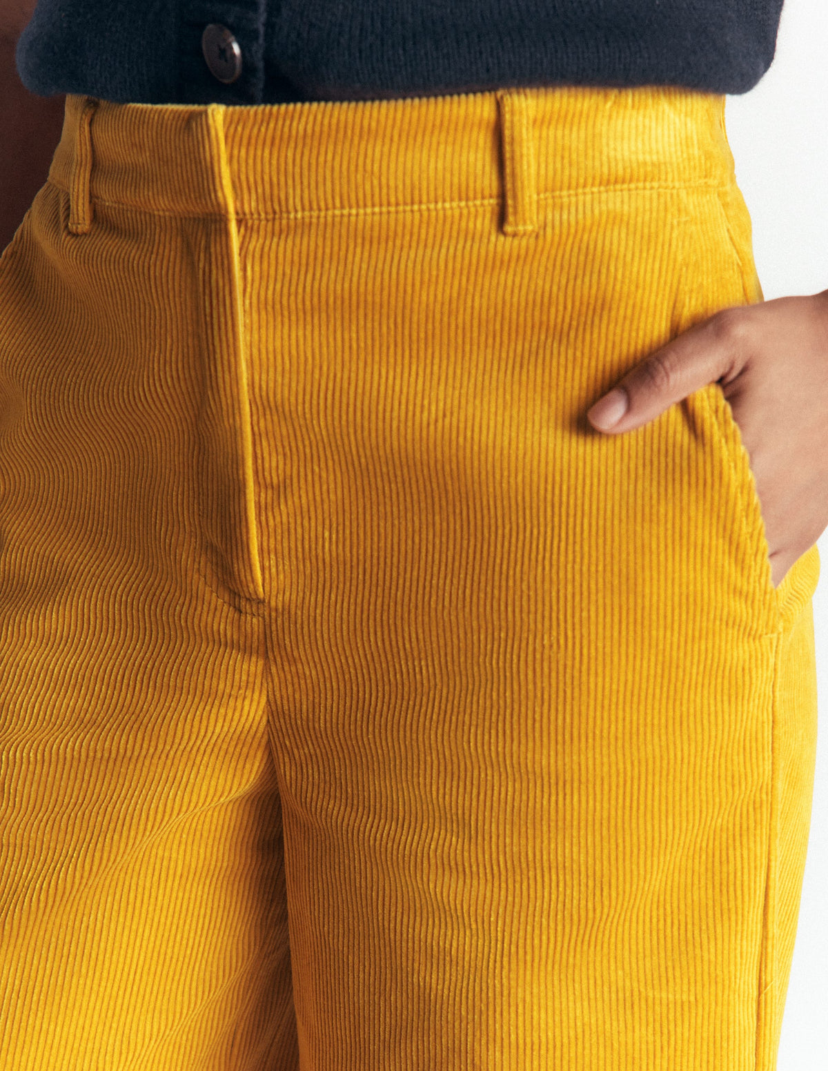 Belgravia Cord Trousers-Golden Rye - Image 7