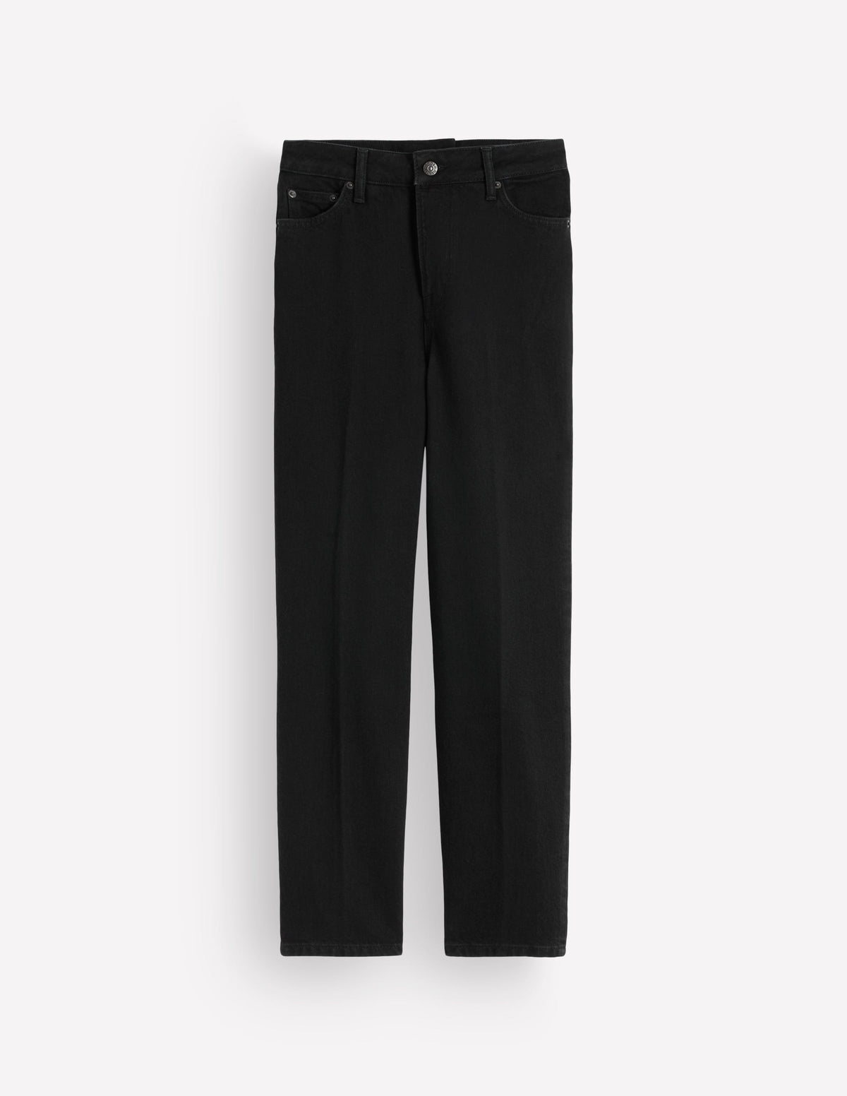 Tapered Leg Jeans-Washed Black-6