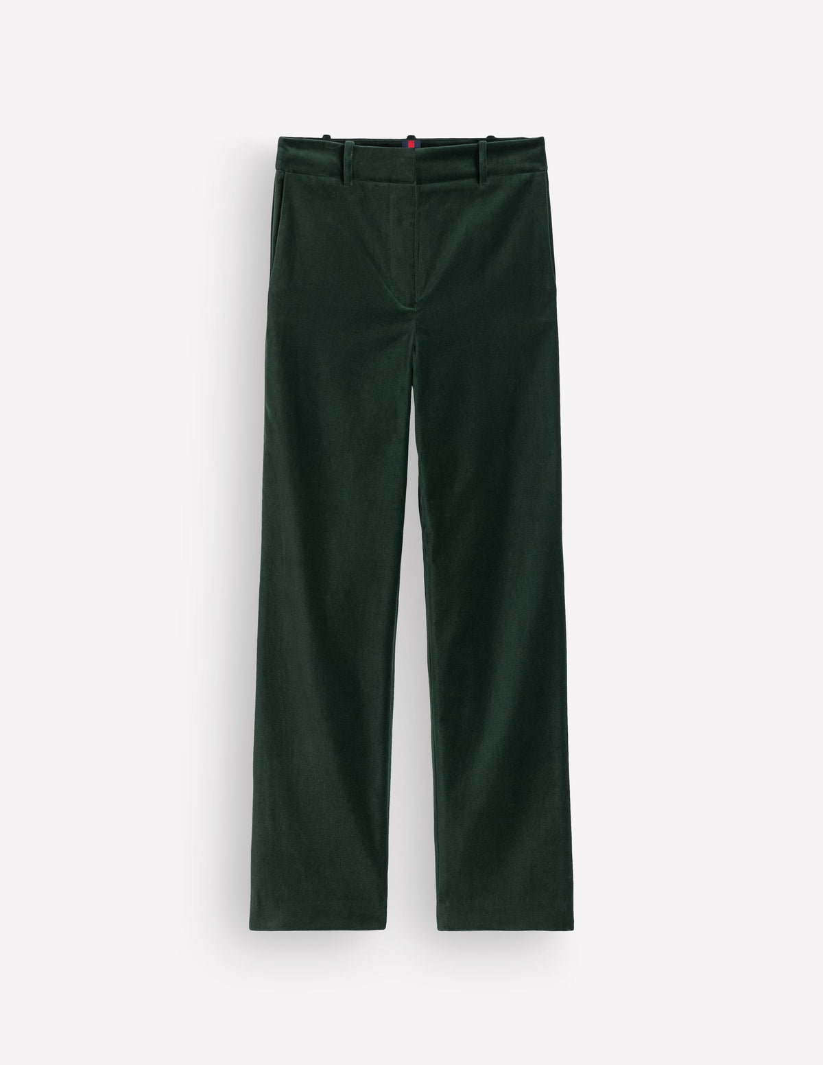 Canonbury Velvet Trousers-Midnight Emerald - Image 7