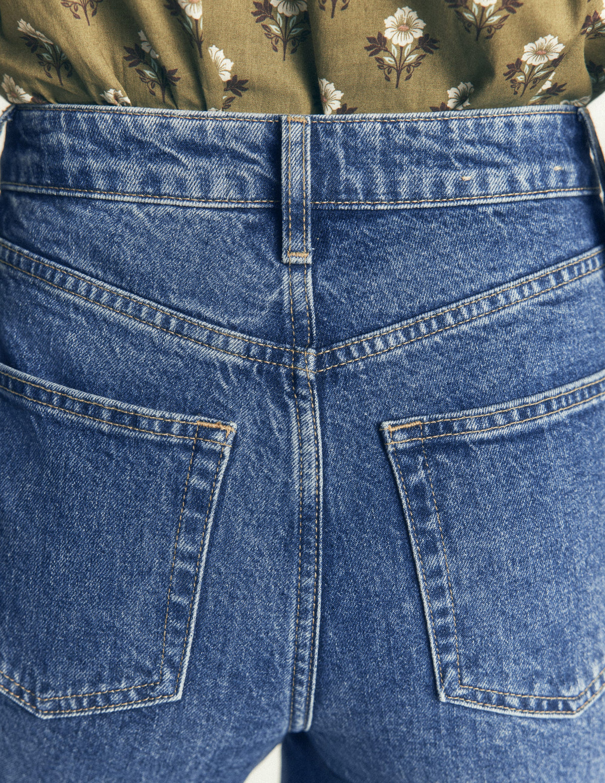 High Rise Slim Jeans-Mid Vintage - Image 2